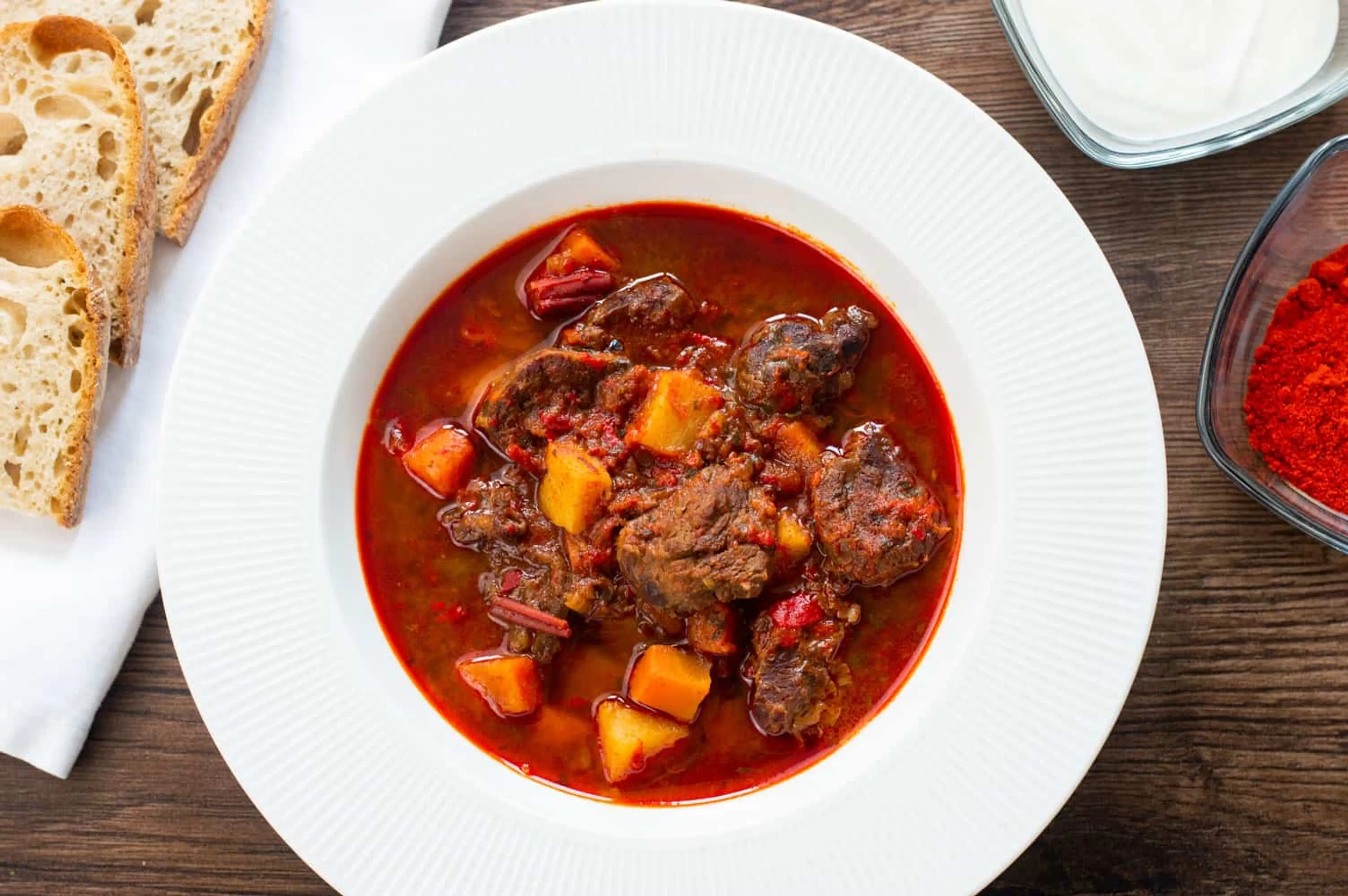Traditional Slow Cooker Hungarian Goulash