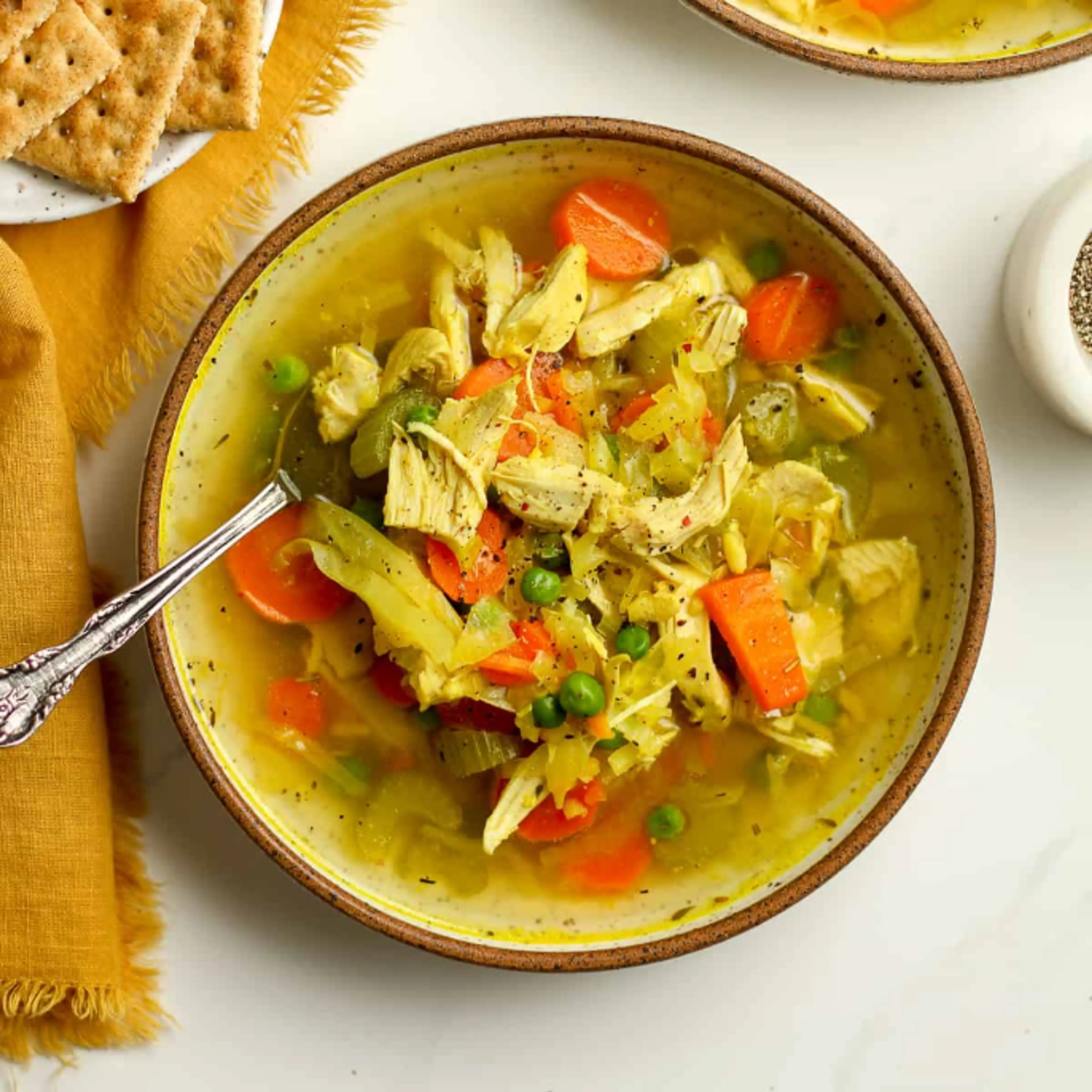 Anti-Inflammatory Chicken Ginger Soup