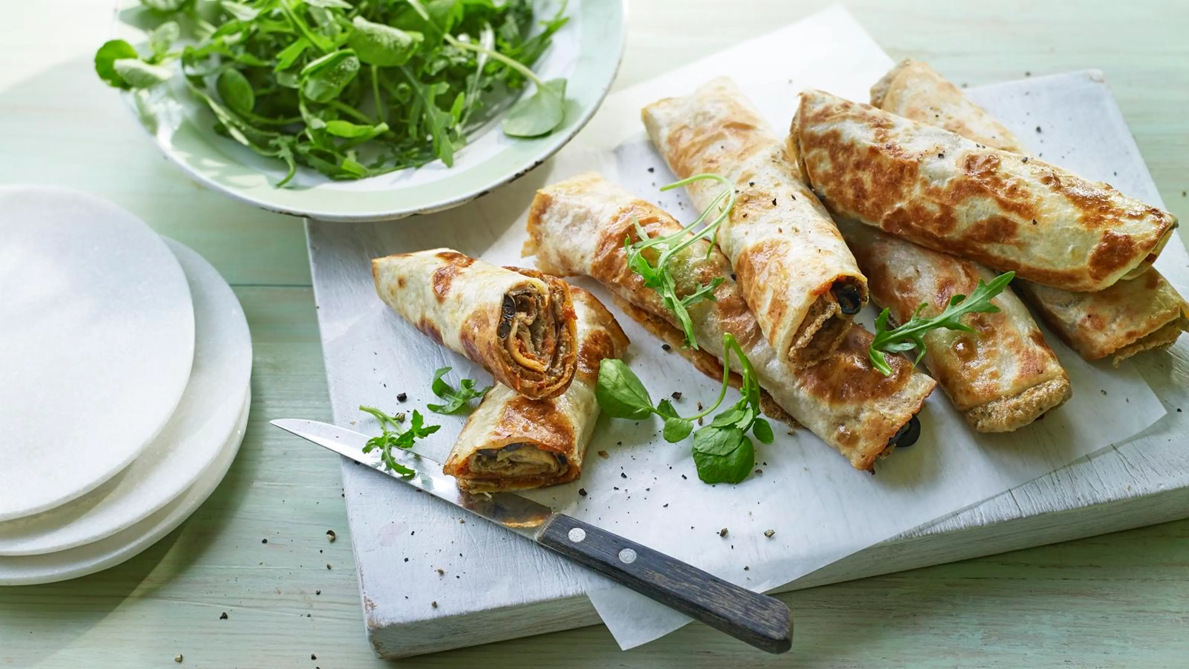 Tortilla Egg rolls