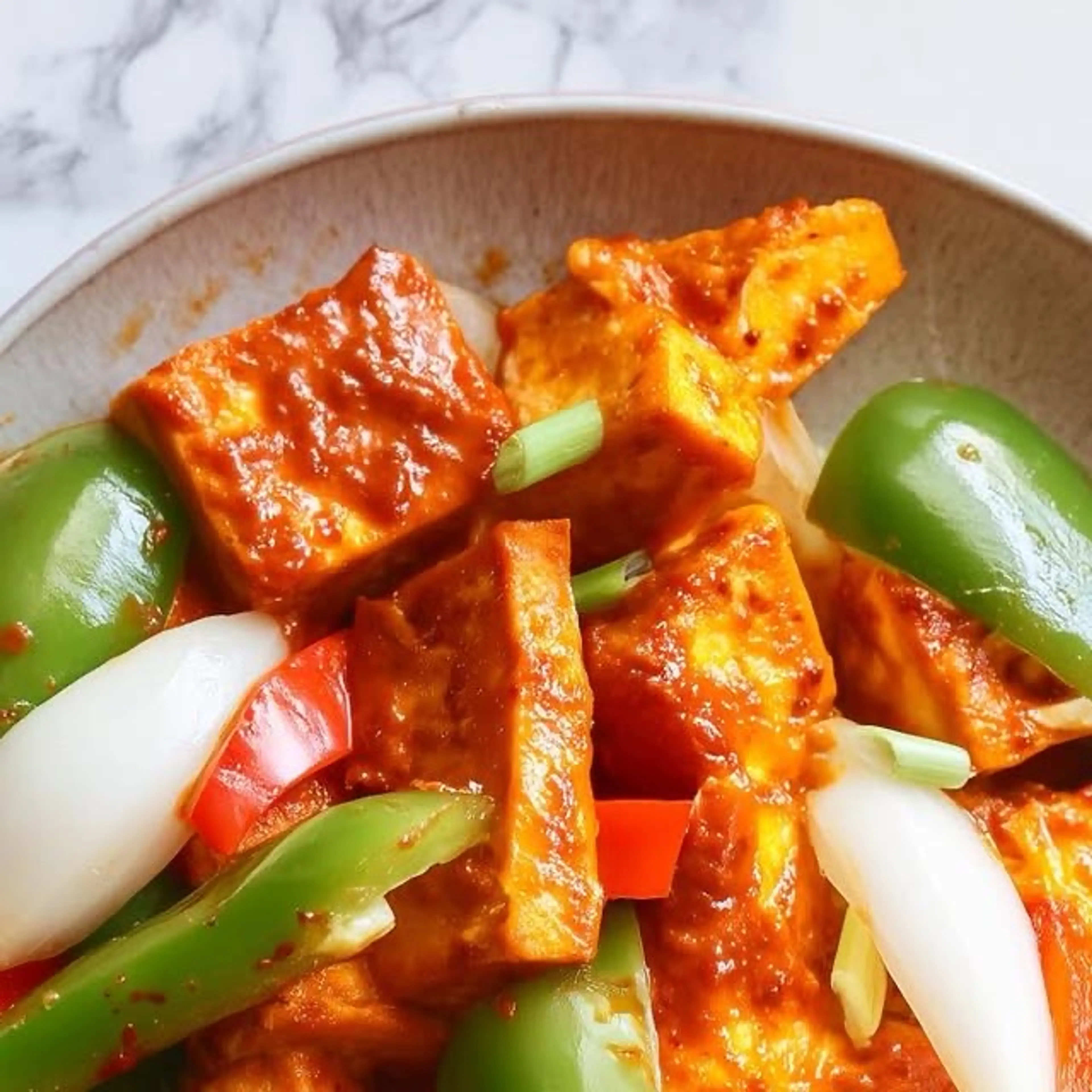Vegan Gochujang Tofu