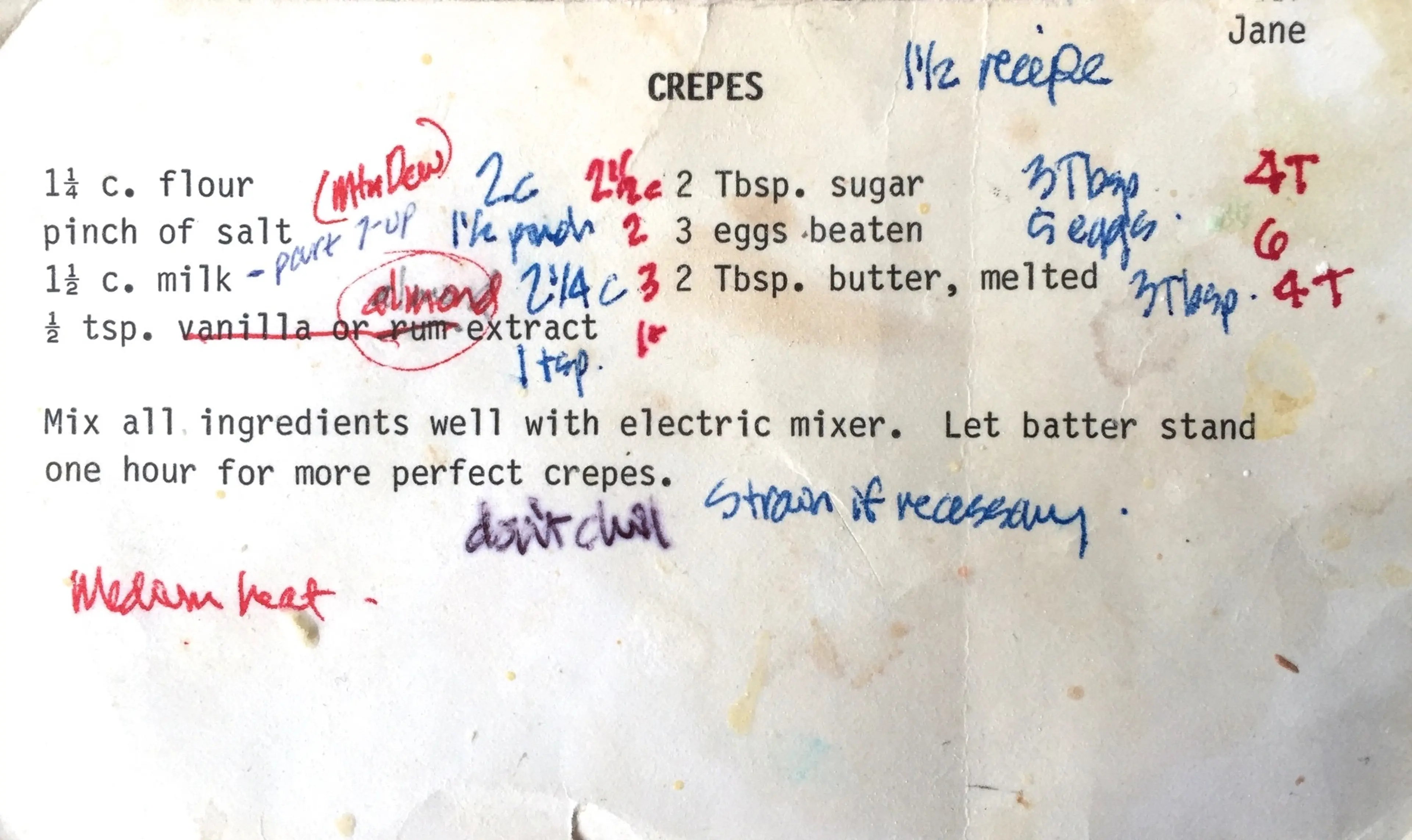 Crepes