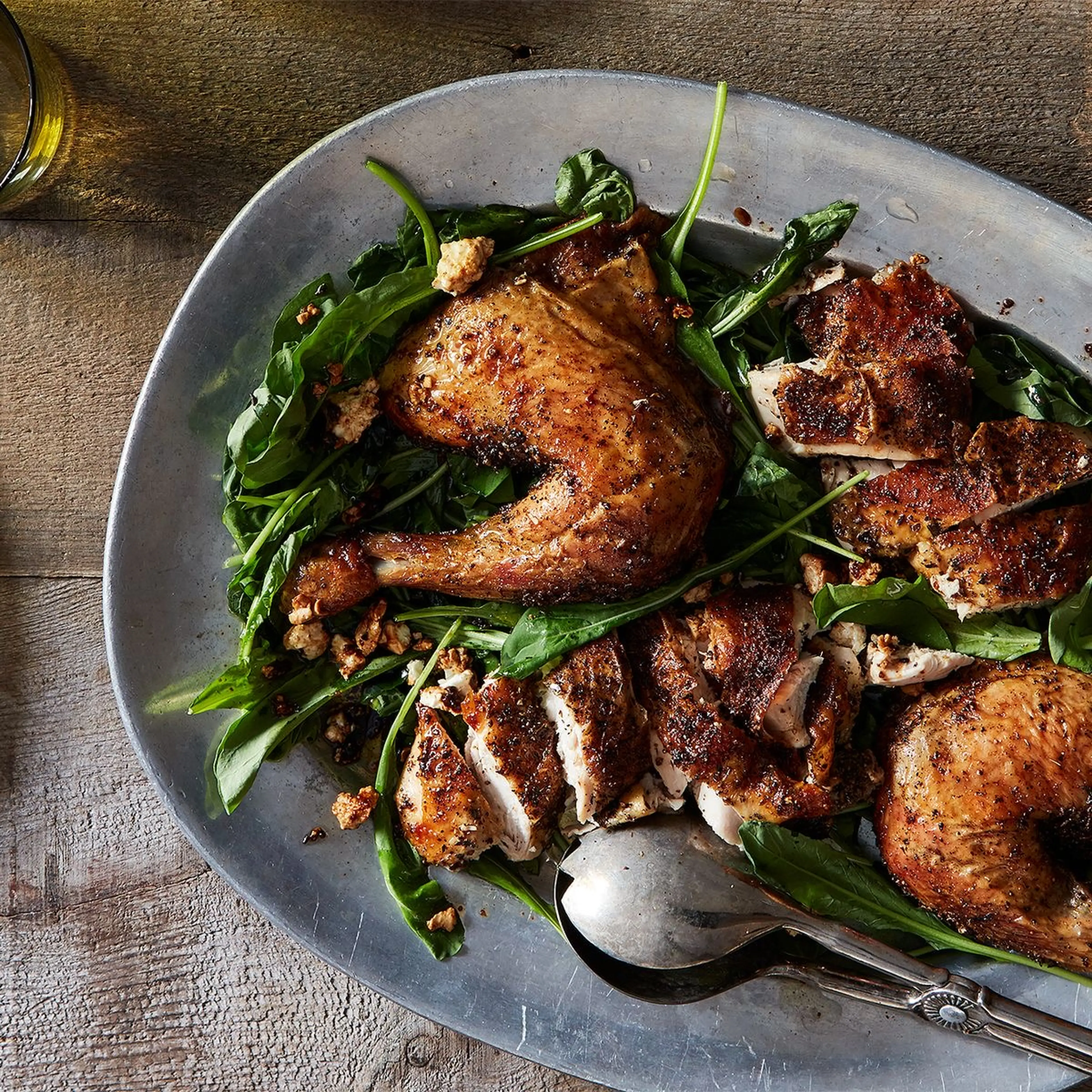 Melissa Clark's Feta-Brined Roast Chicken