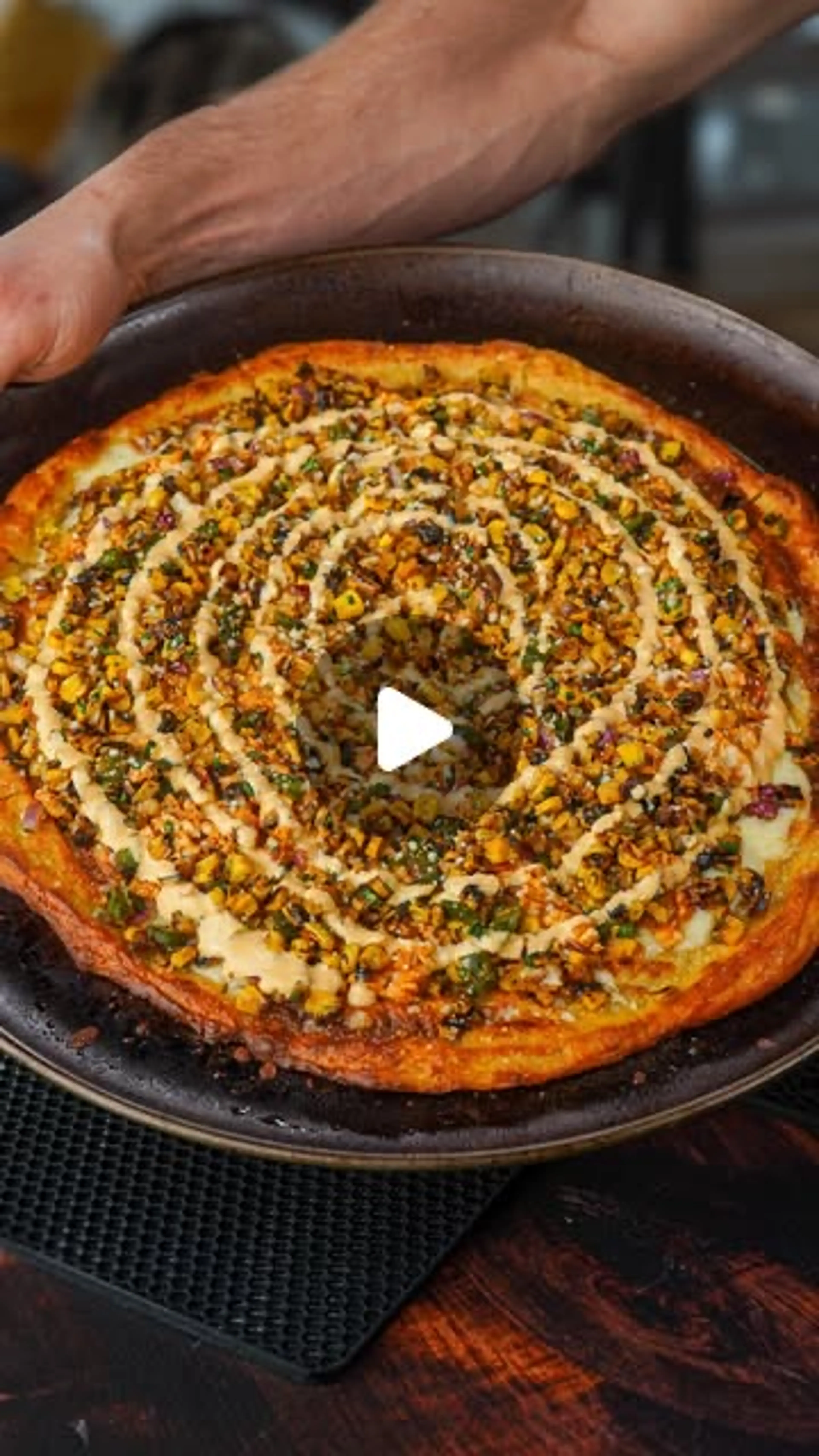 100g Protein Large Elote Pizza