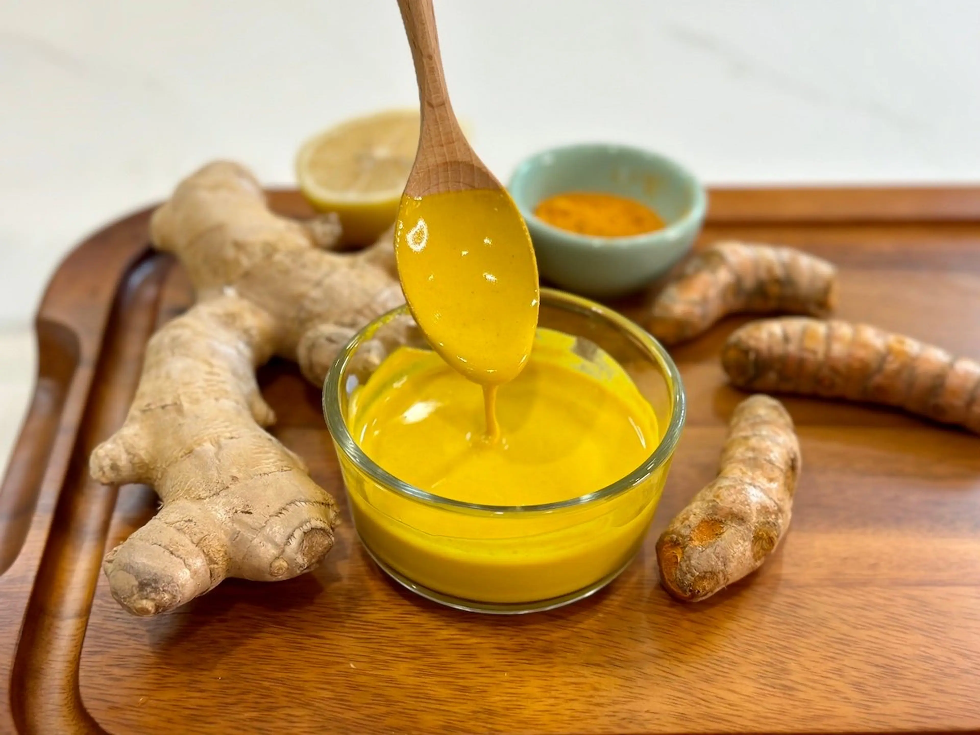 Ginger-Turmeric Tahini Dressing