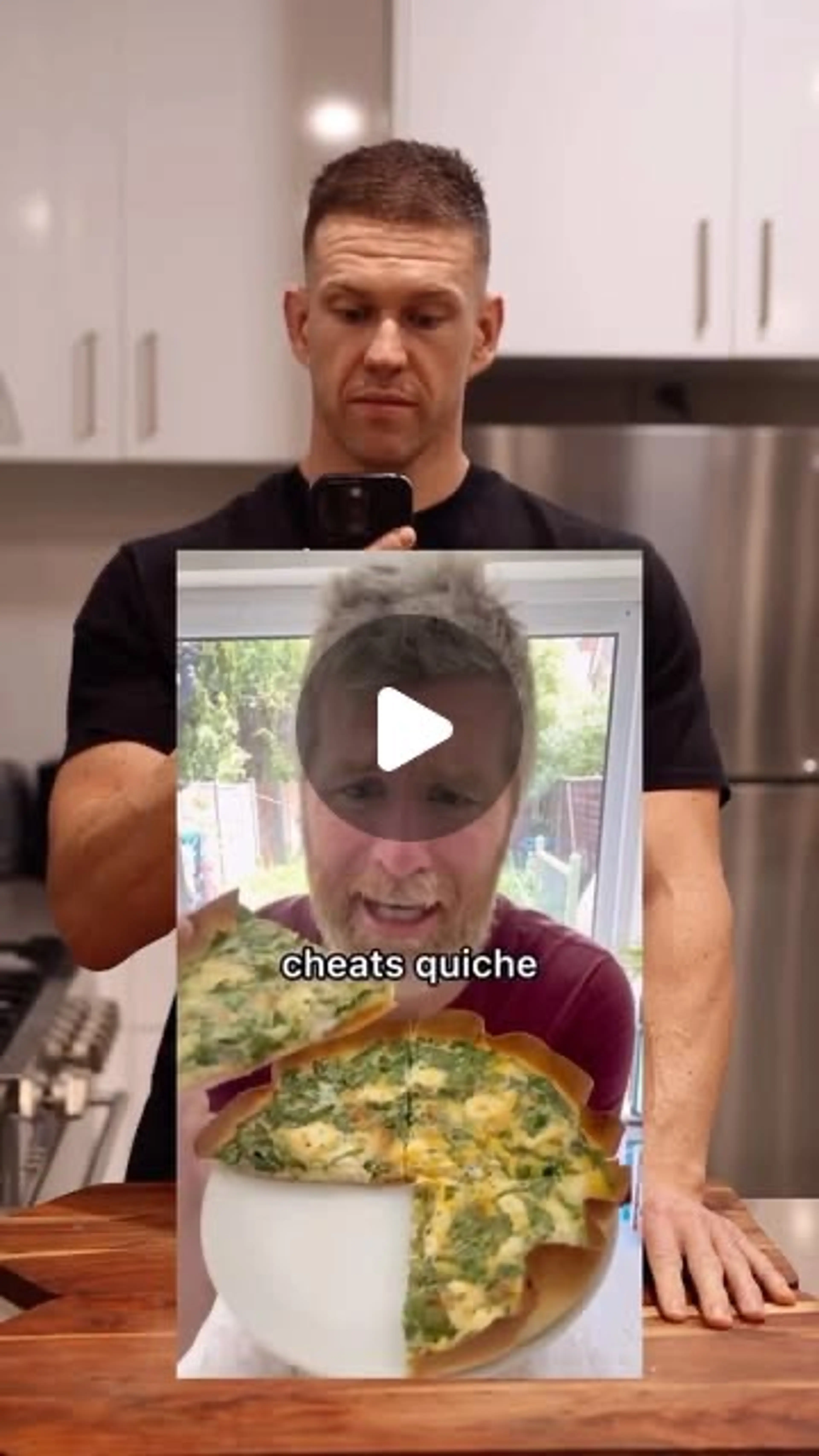 Easy Tortilla Quiche