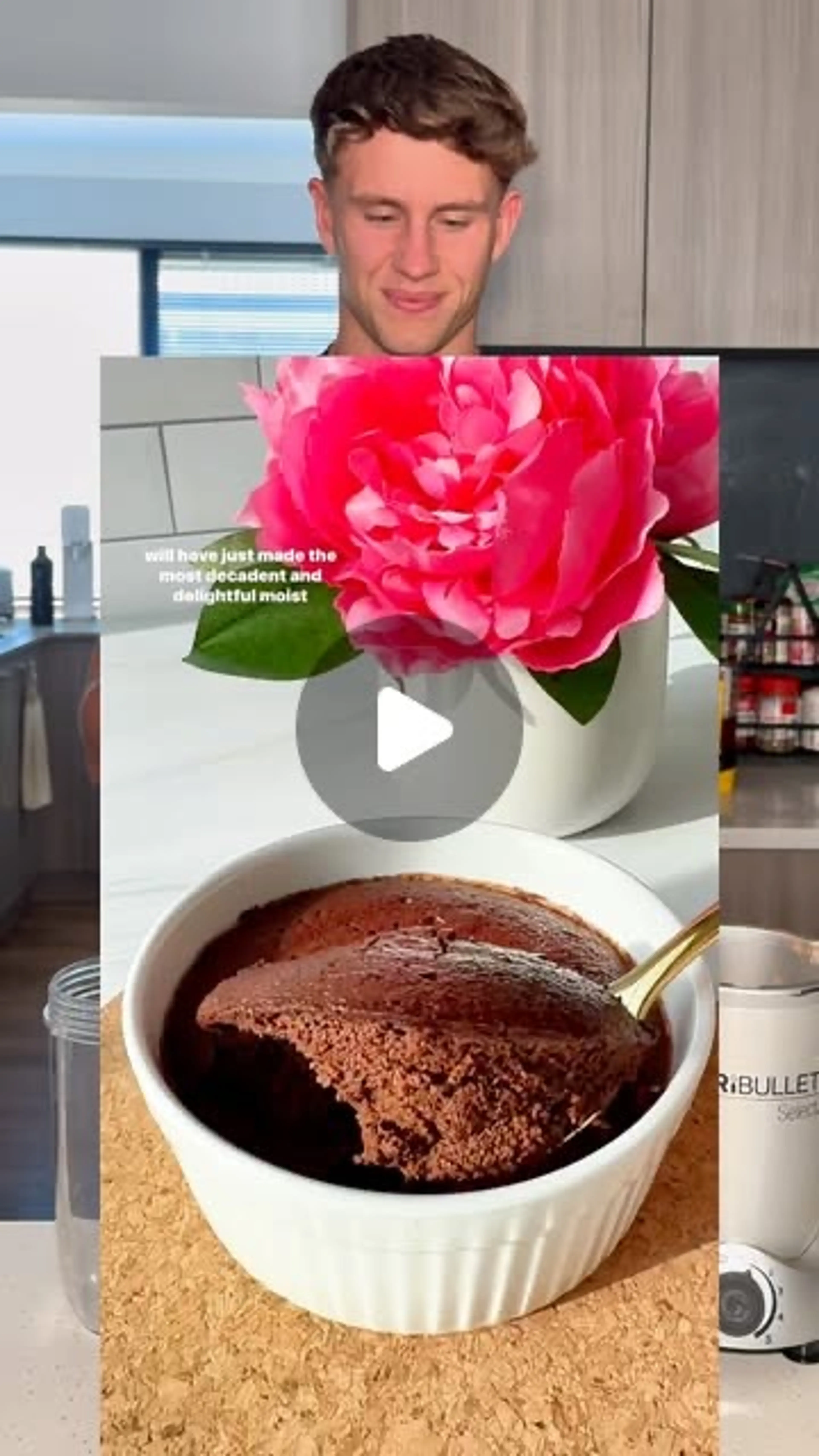 3 Ingredient Chocolate Cake