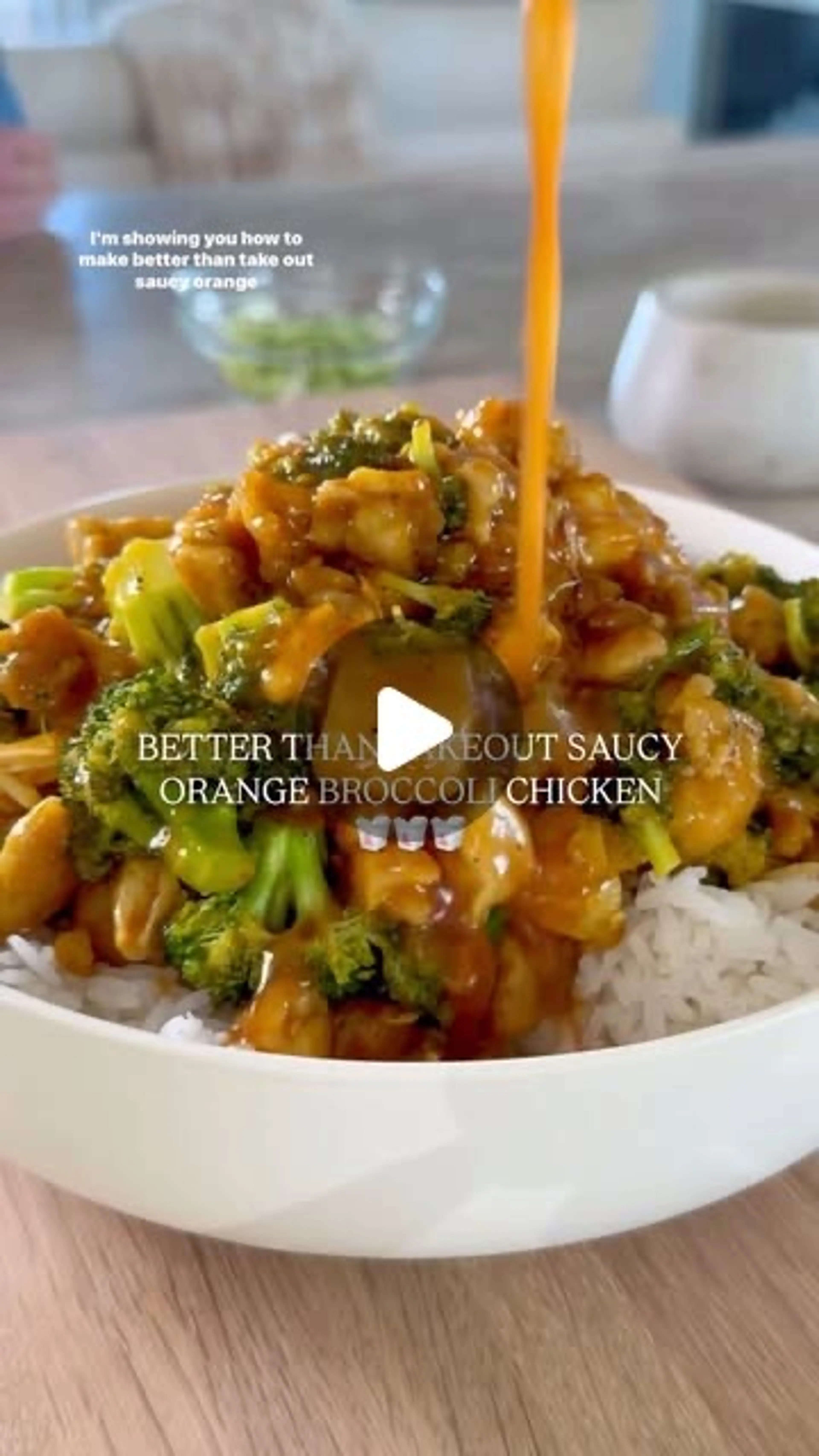 Orange Broccoli Chicken