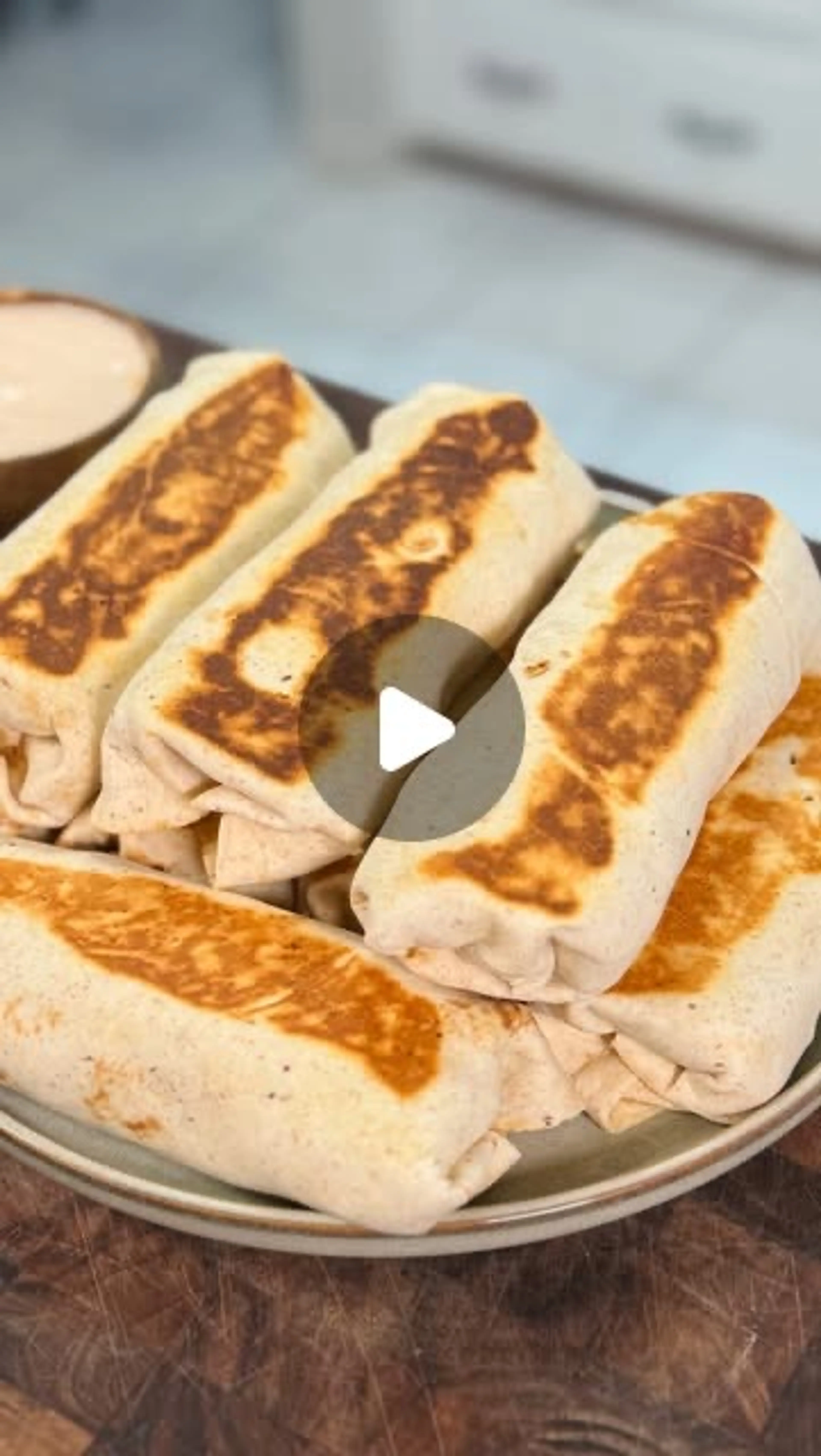 Creamy Cajun Chicken Burrito Meal Prep