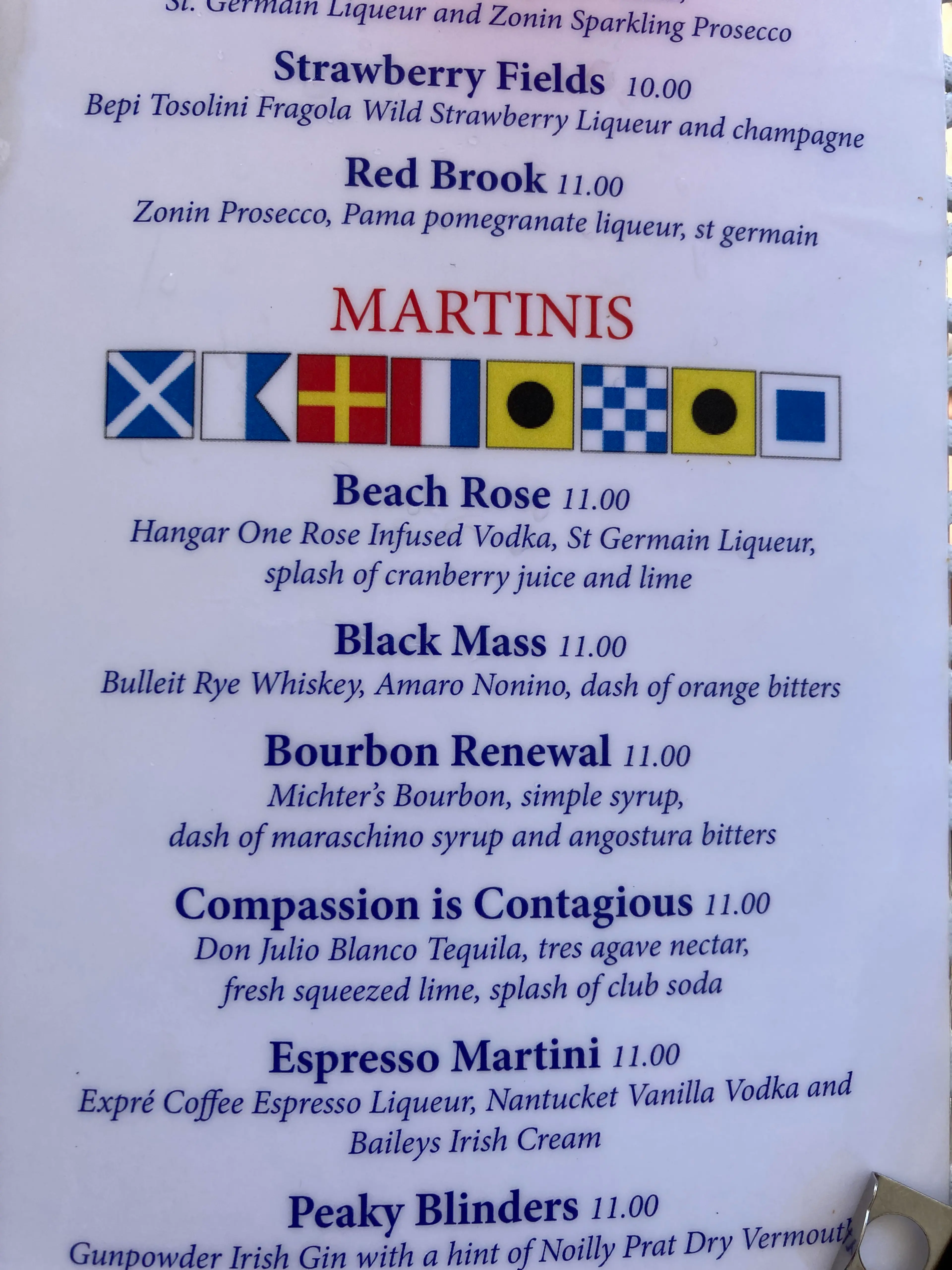 Martinis