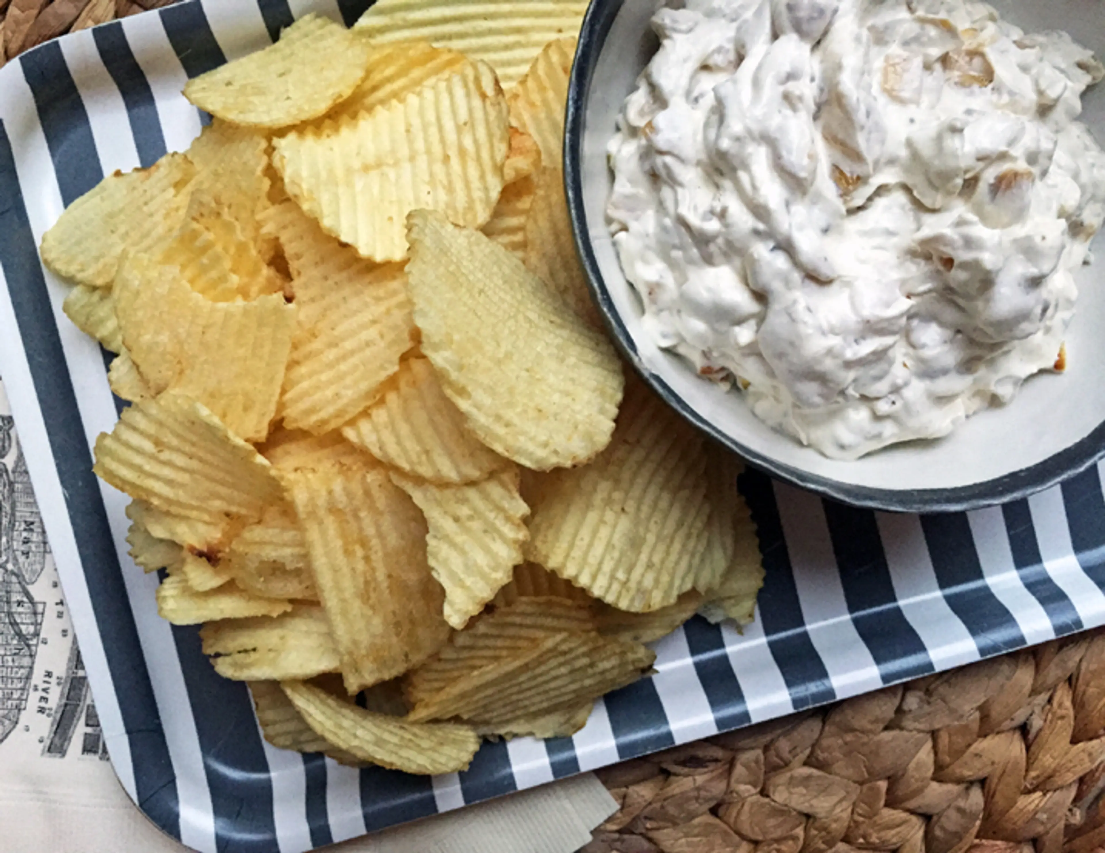 FRENCH ONION DIP FROM SCRATCH - ALTON BROWN