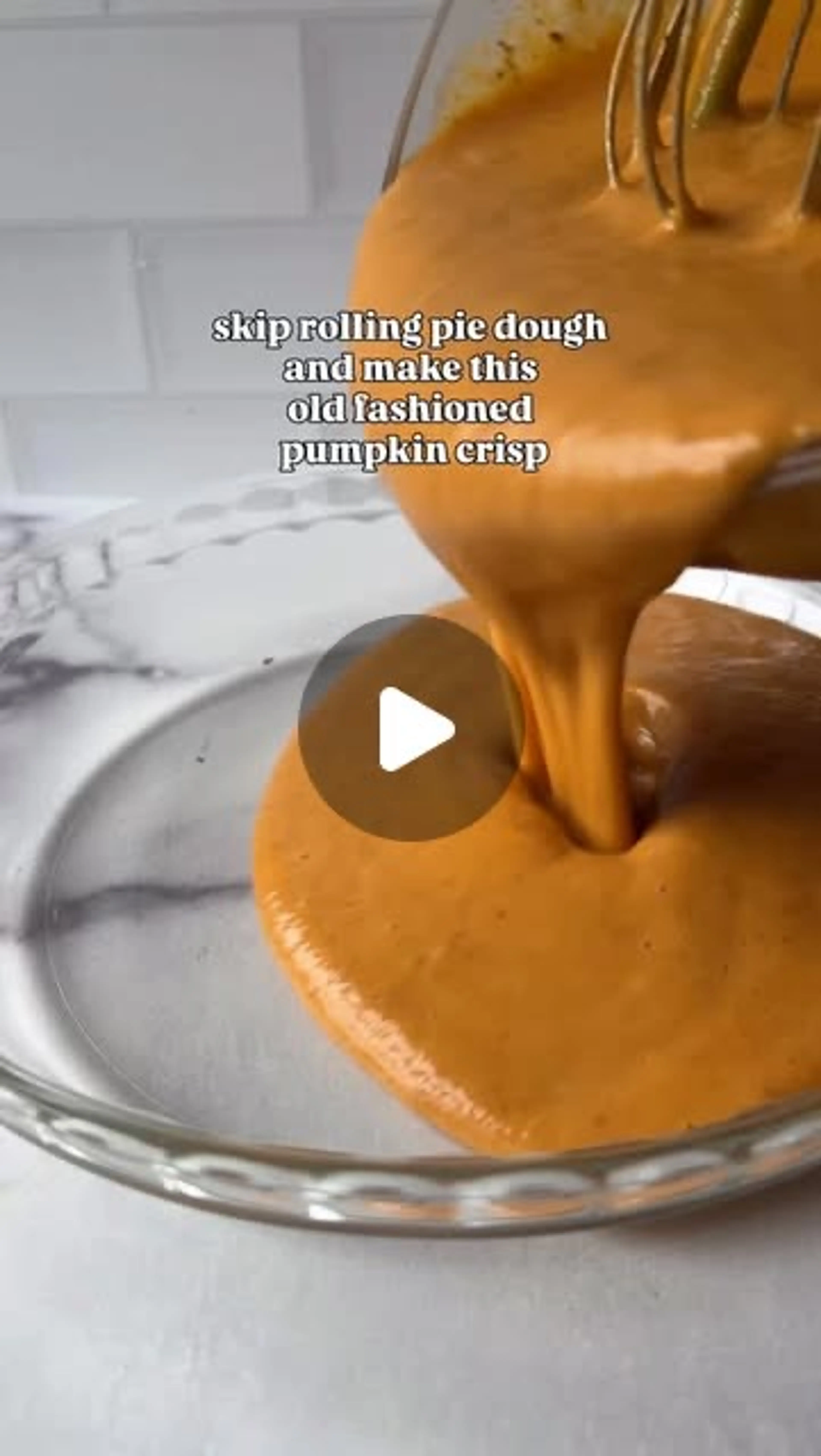 Our Newest Recipe Is Pumpkin Crisp with Oat Crunch Topping!