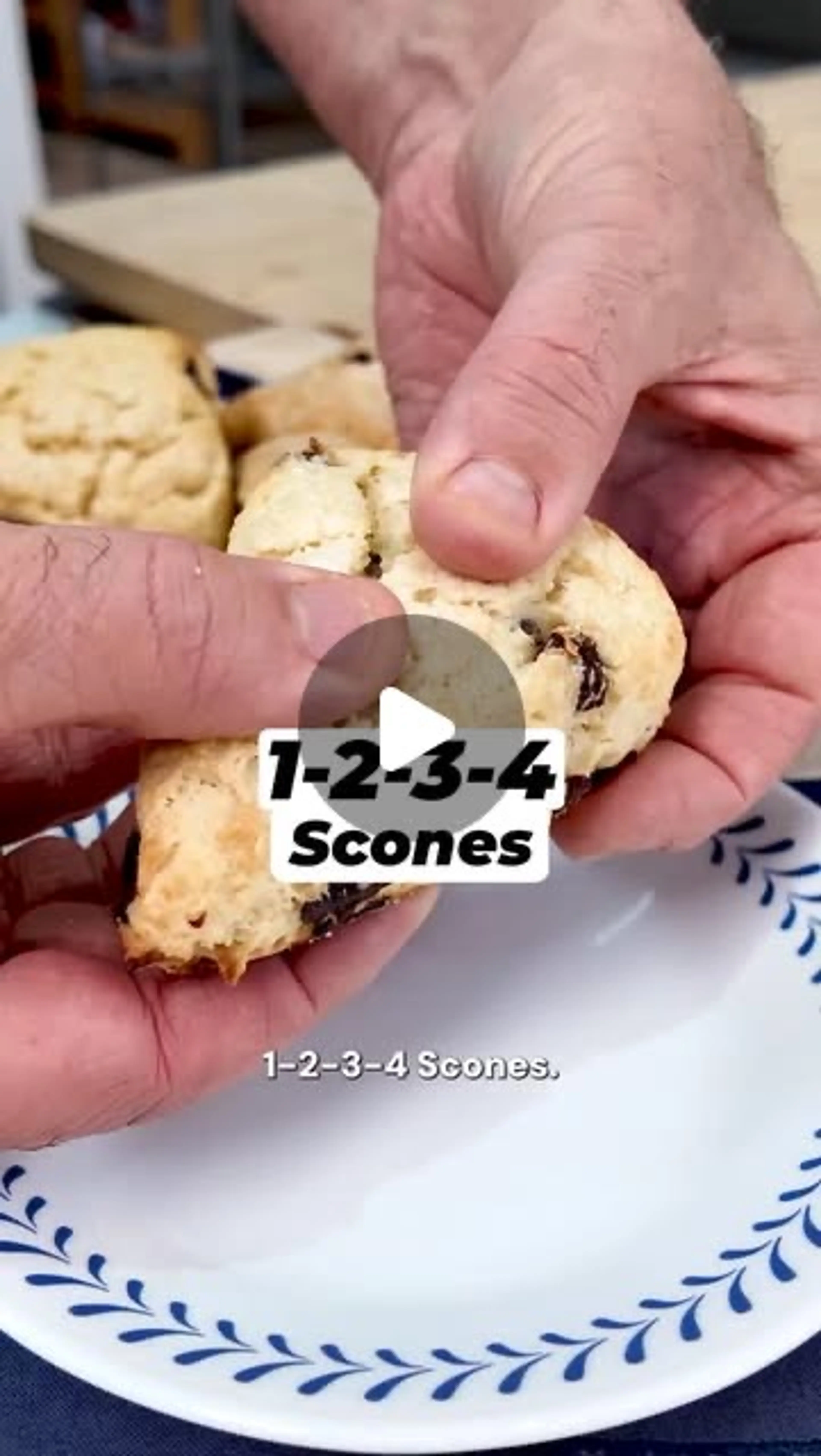 1-2-3-4 Scones Julia Child