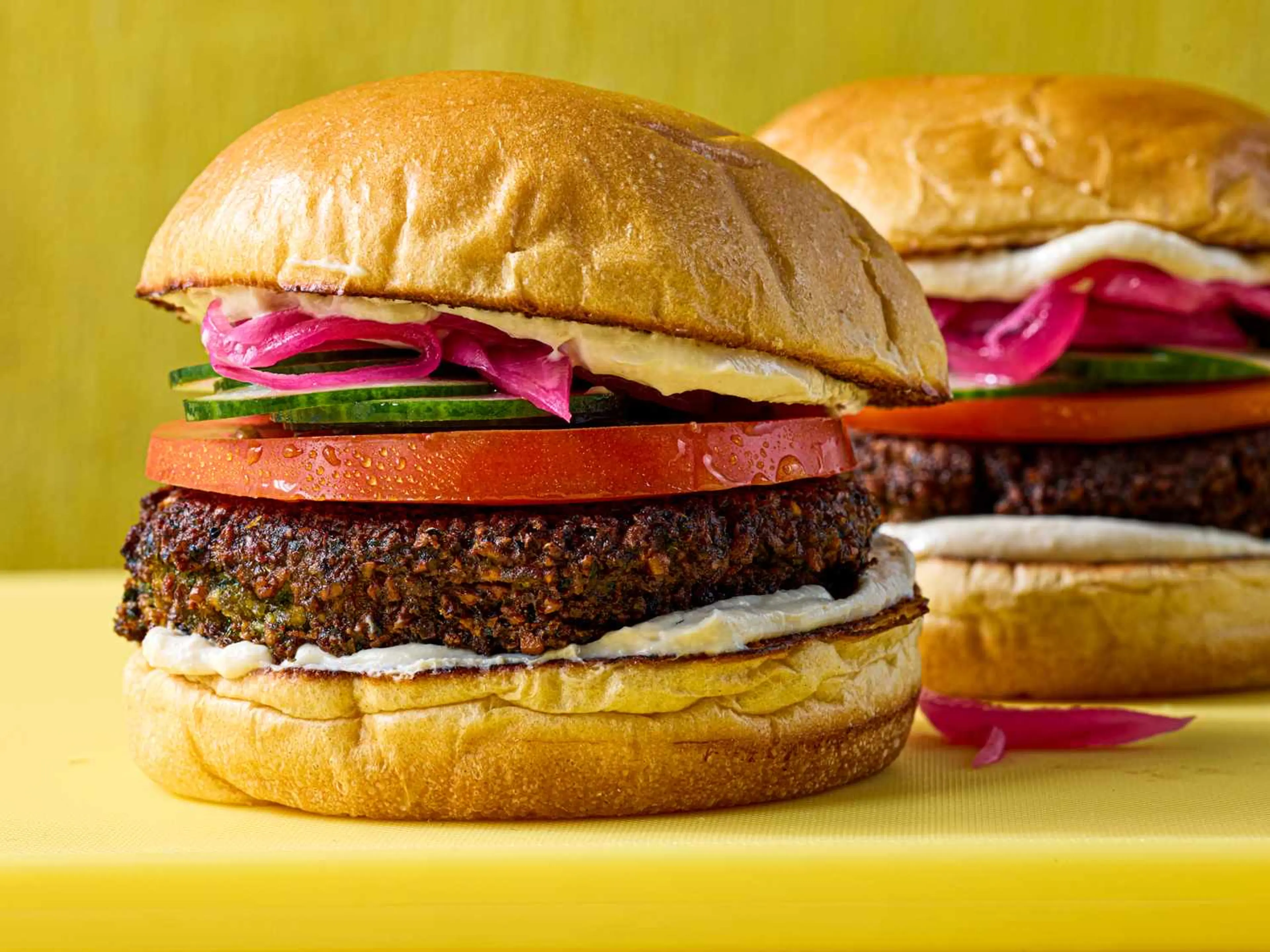 All the Best Parts of Falafel, Now a Crispy, Golden Burger