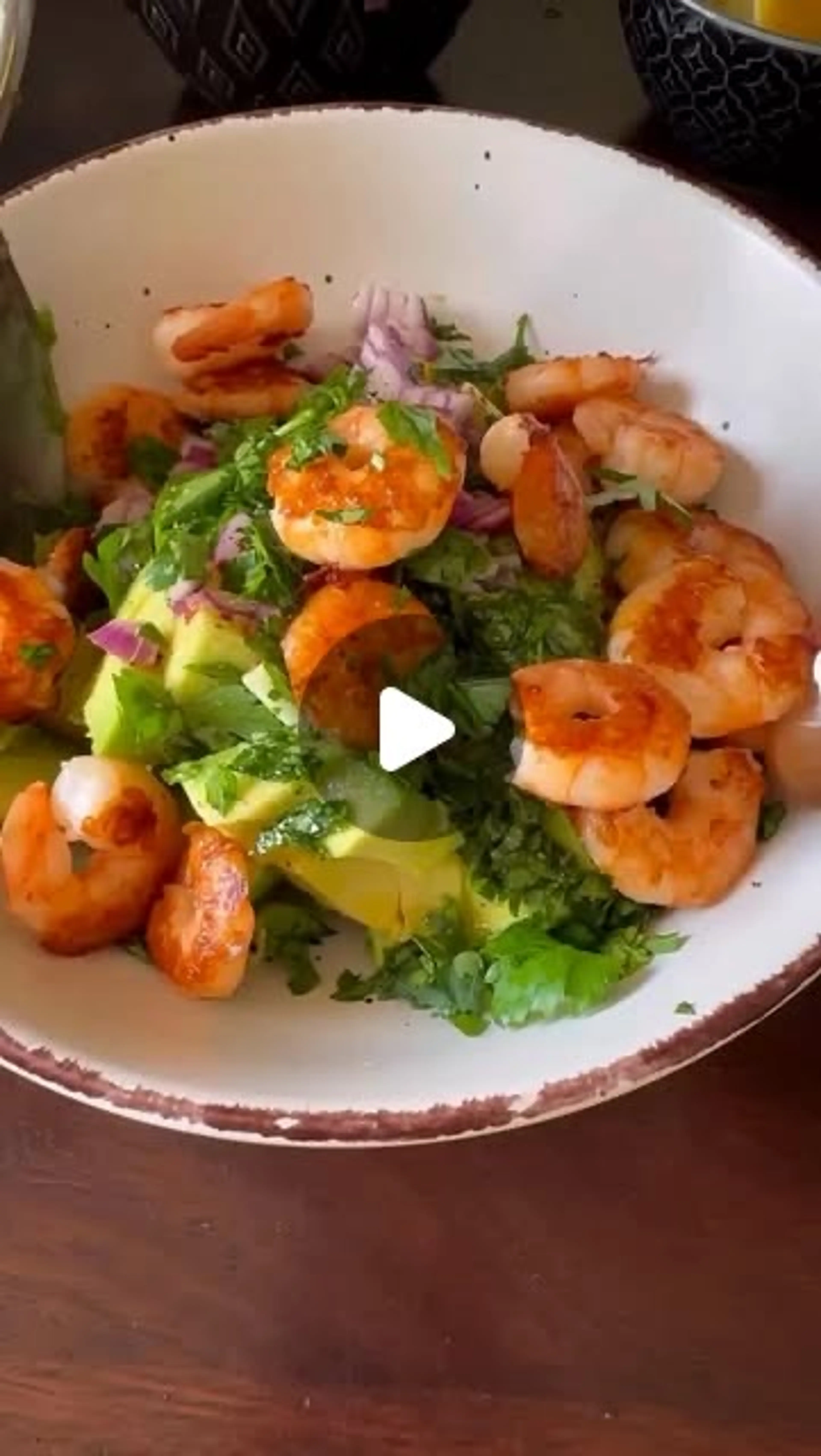 Fresh & Fruity Avocado, Mango, and Shrimp Salad