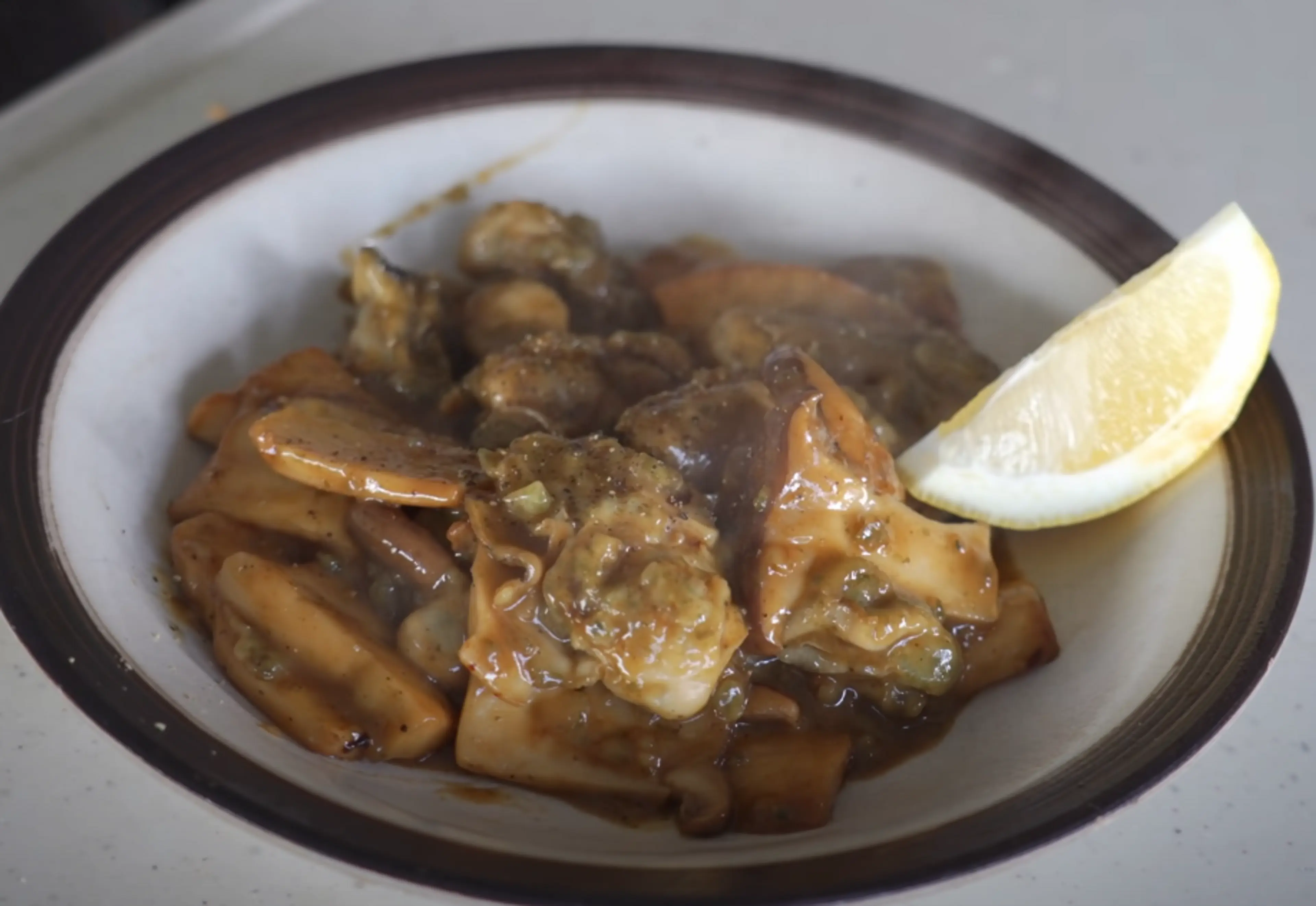 Oyster Meuniere (和食)