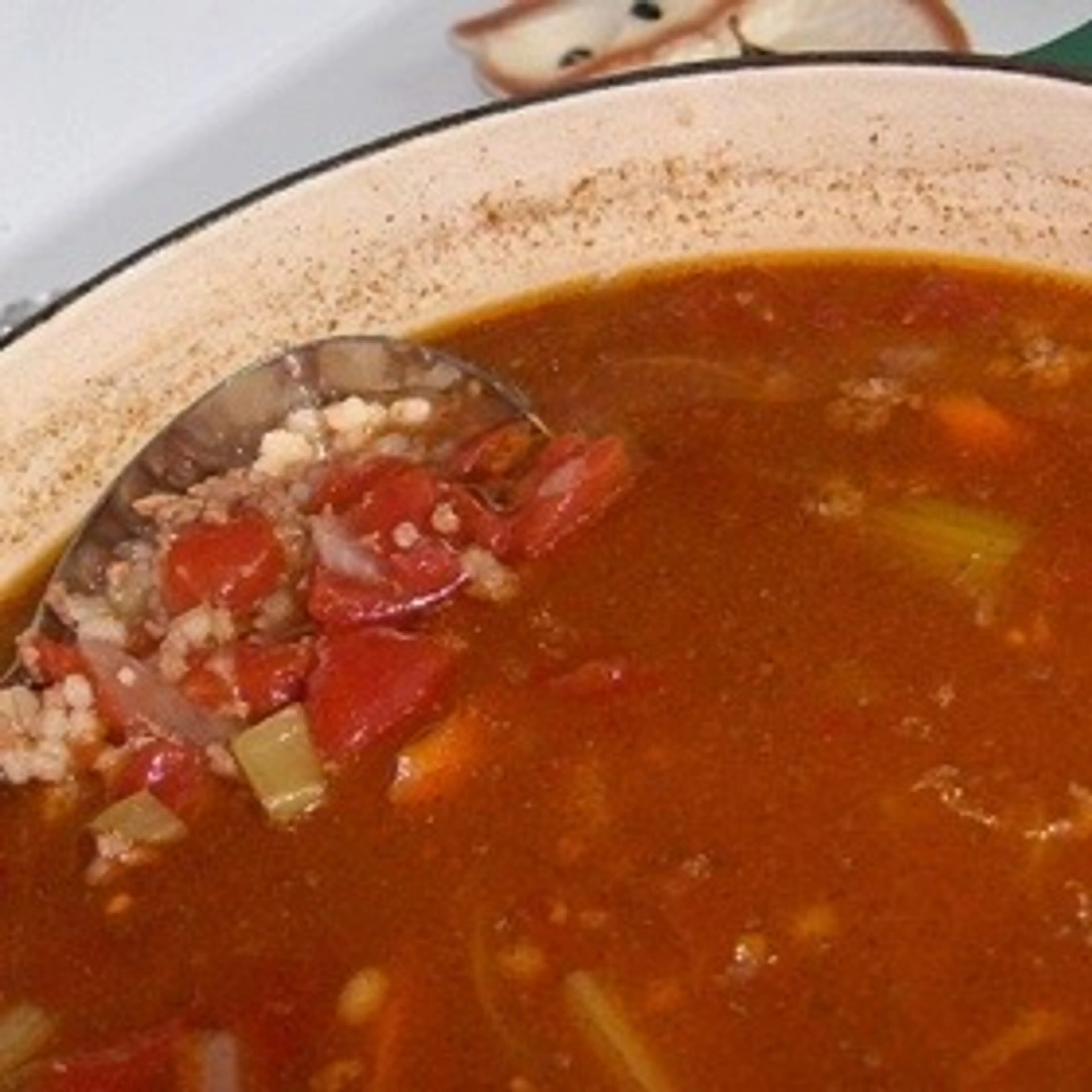 Hamburger-Barley Soup