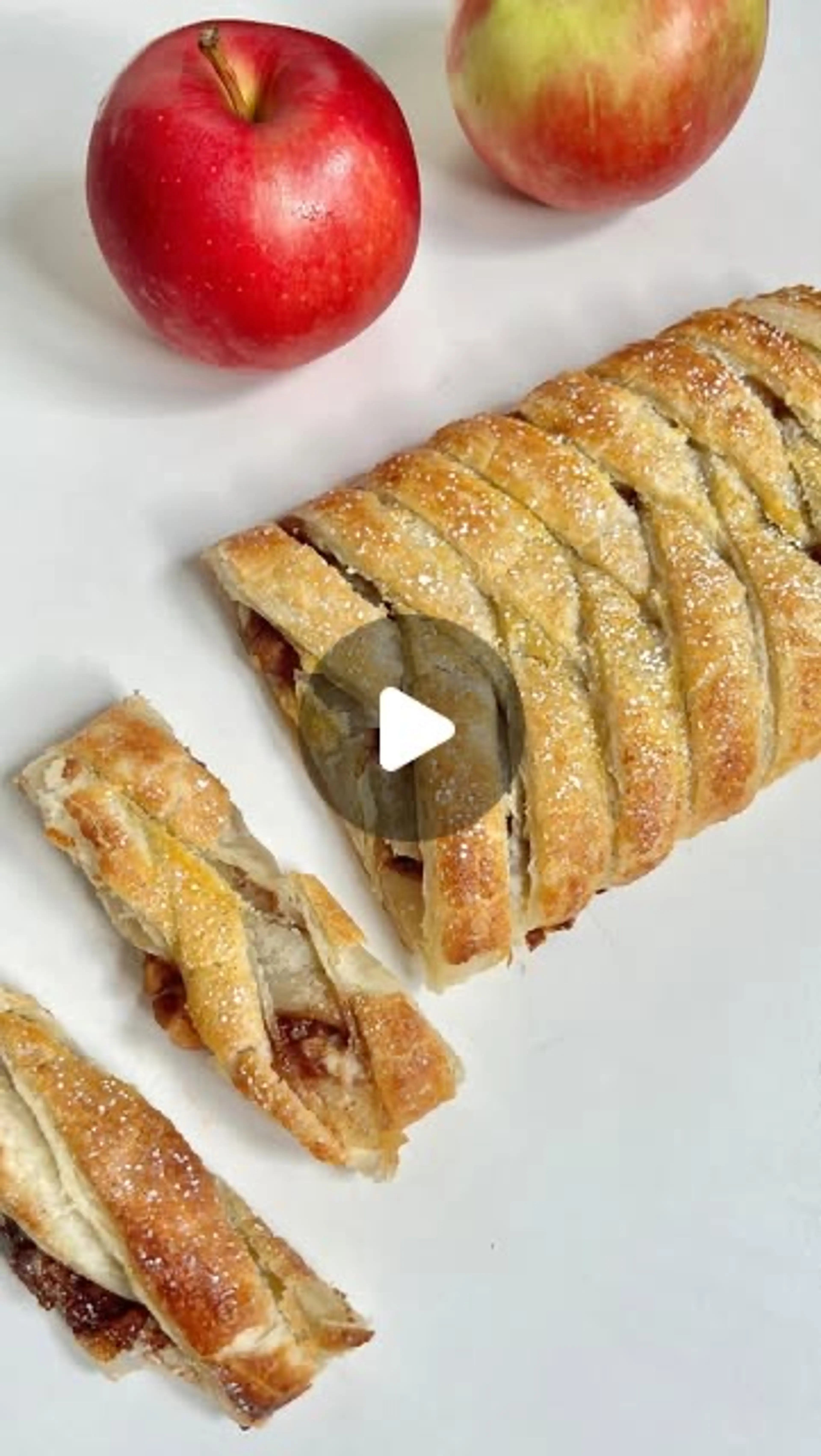 Puff Pastry Apple Strudel