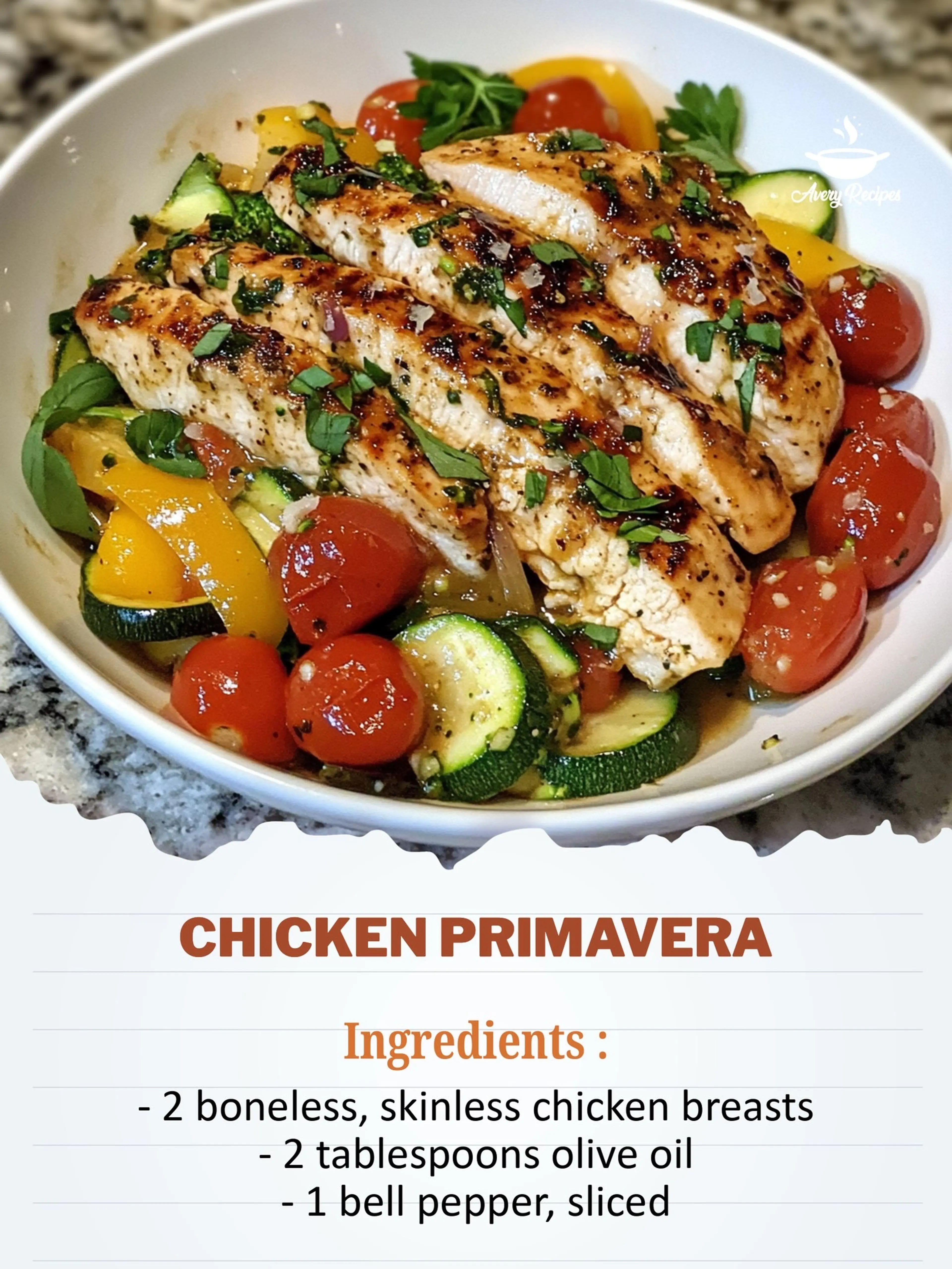 Chicken Primavera