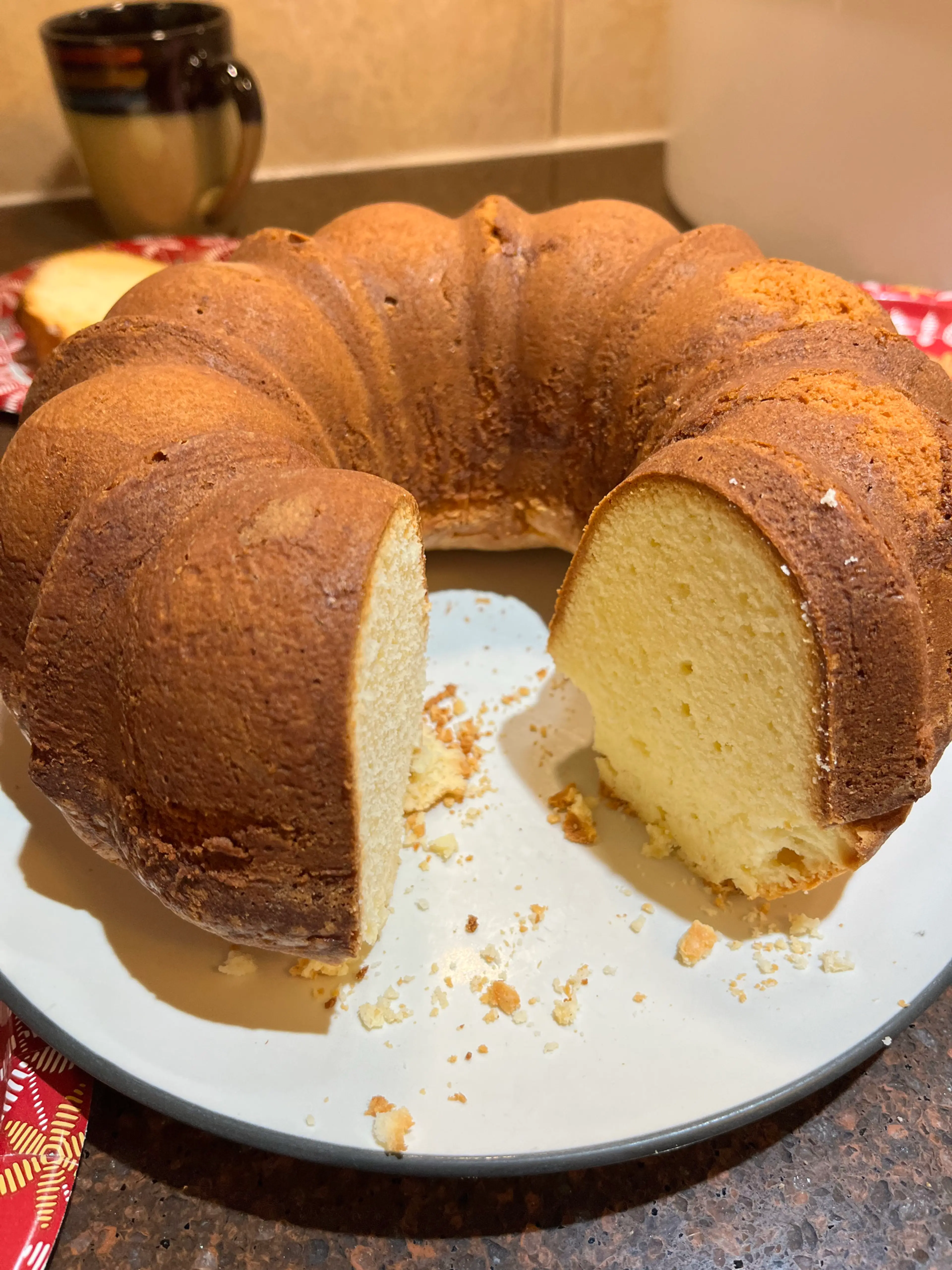 Nana’s Cream Cheese Pound Cake