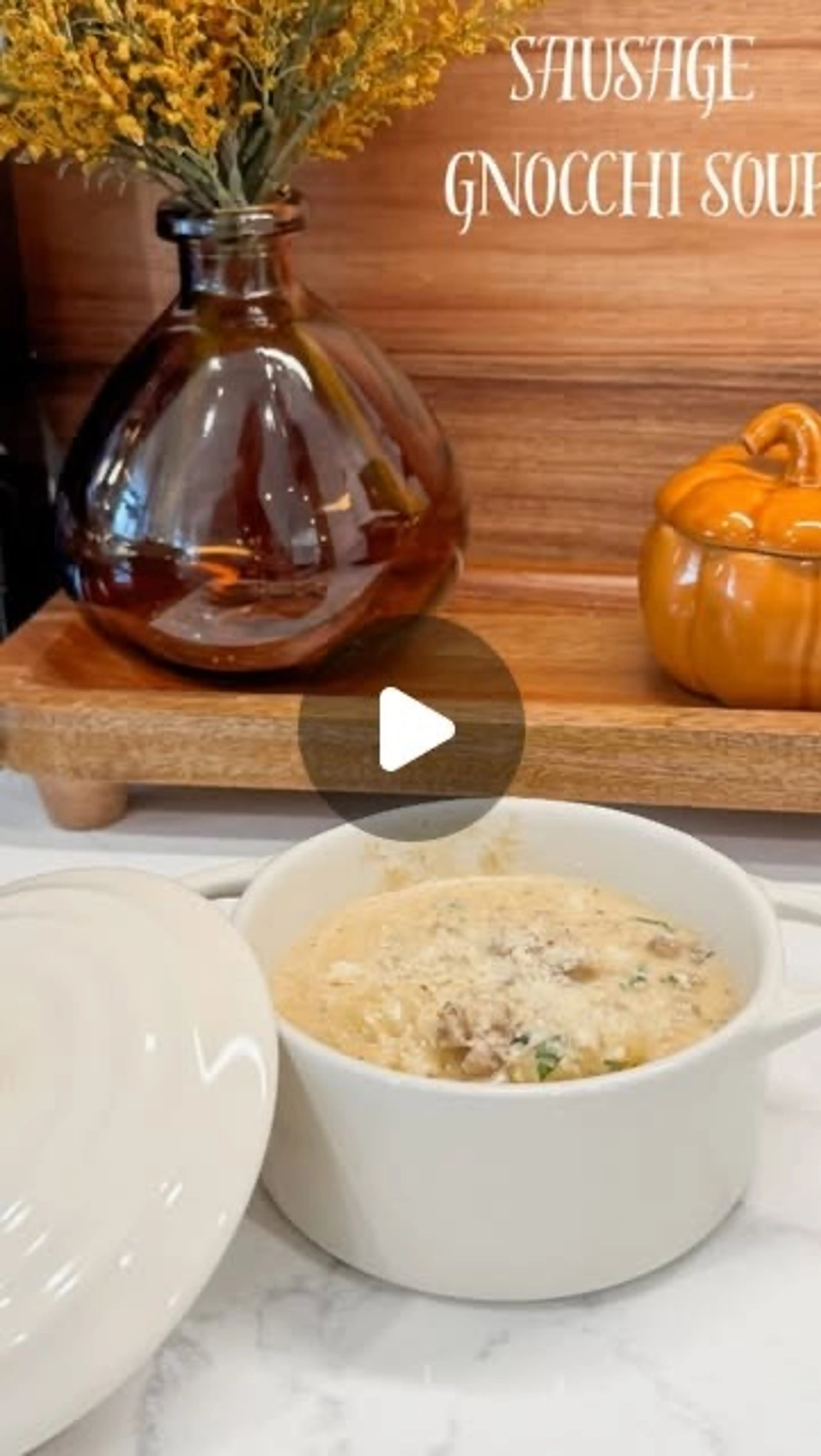 This Sausage & Gnocchi Soup