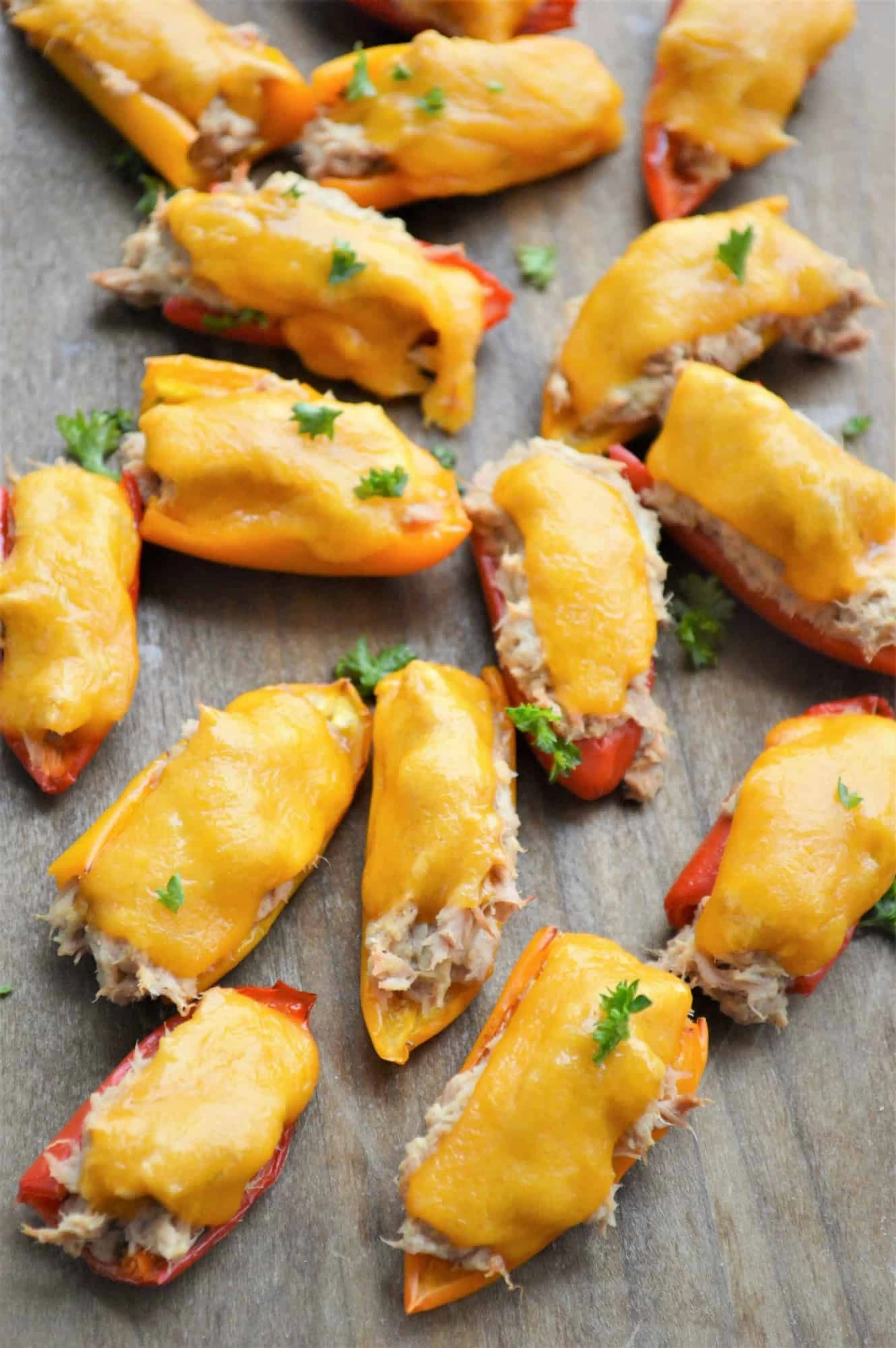 KETO TUNA MELT POPPERS RECIPE