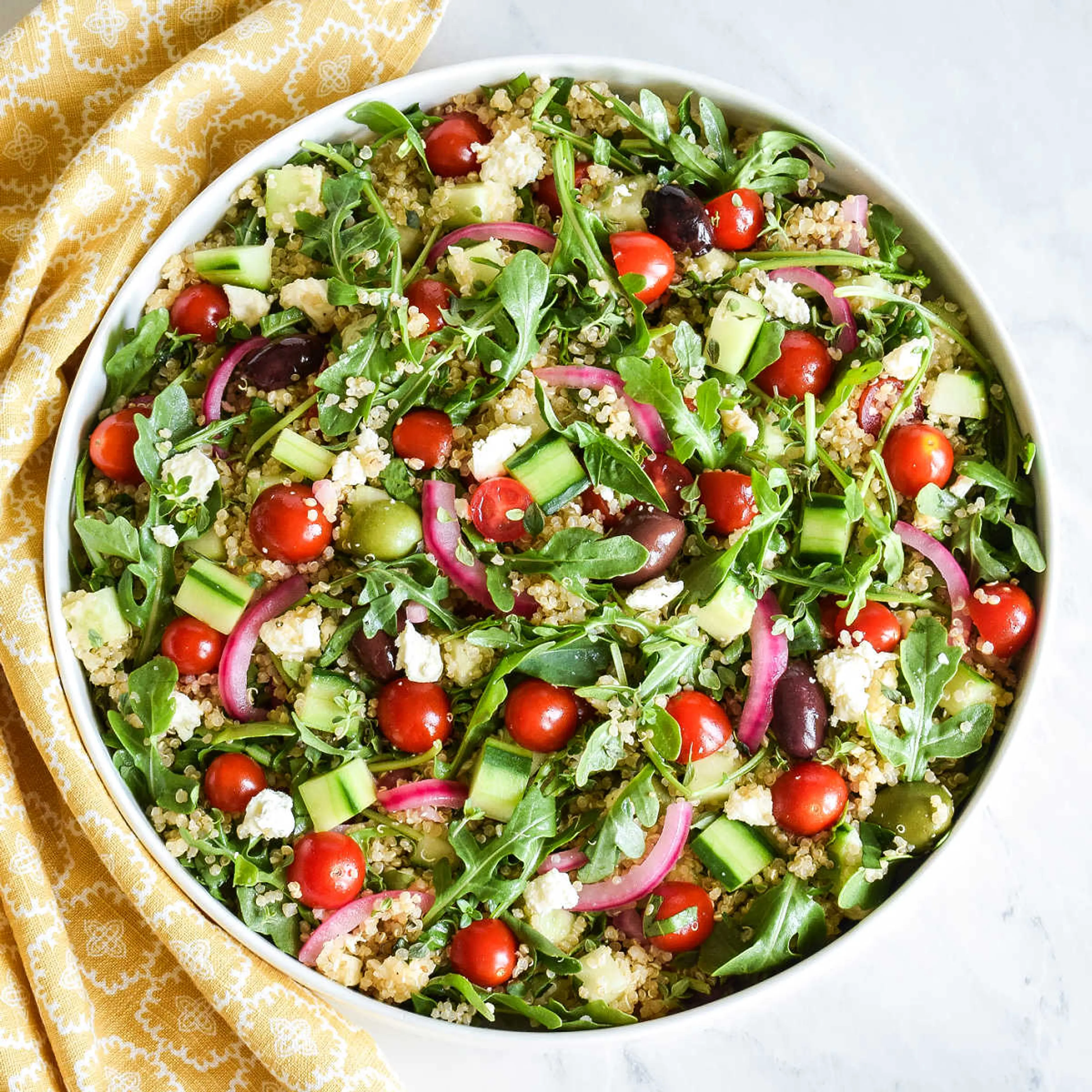 Arugula Quinoa Salad