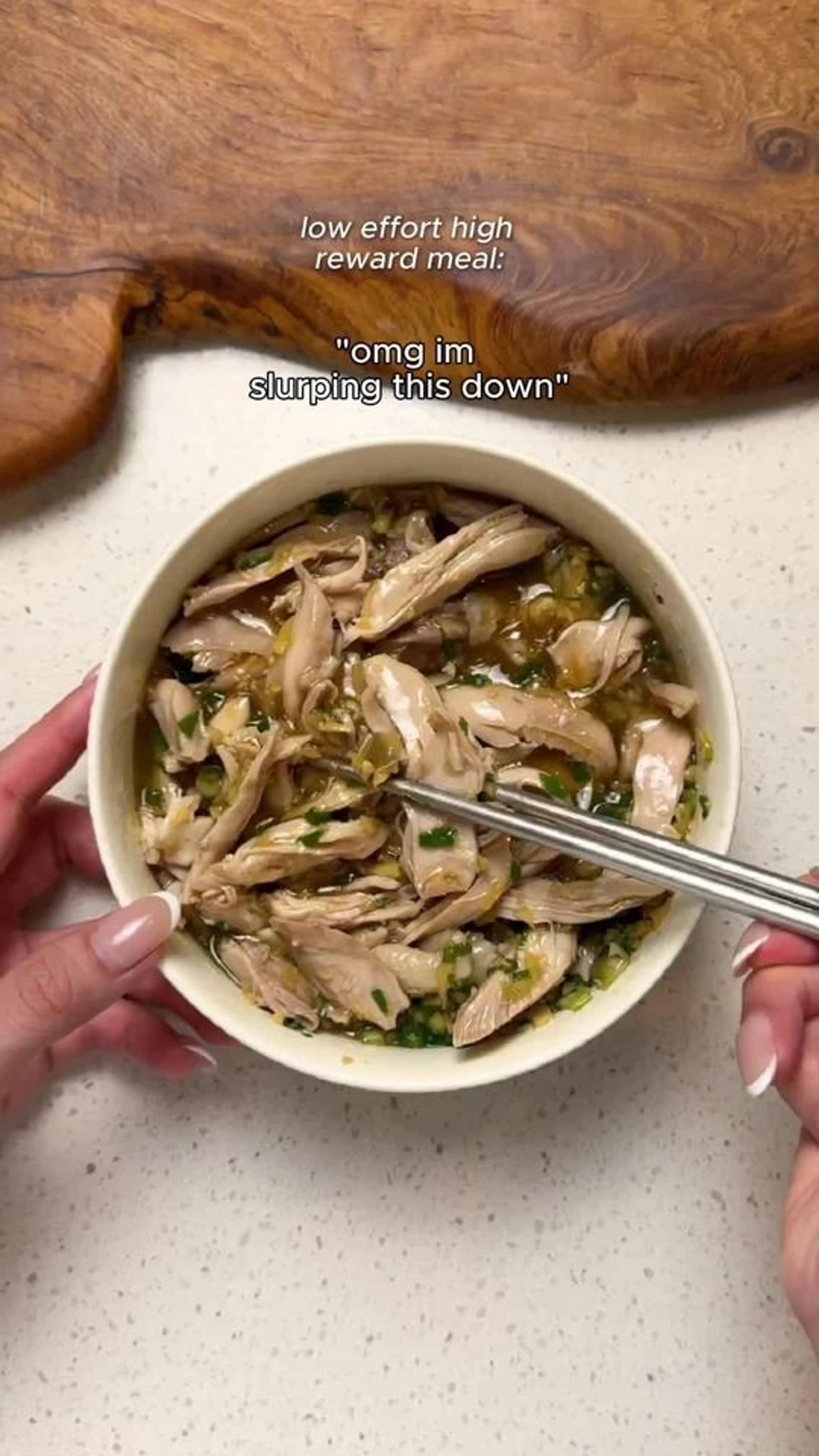 Pour Over Ginger Scallion Chicken