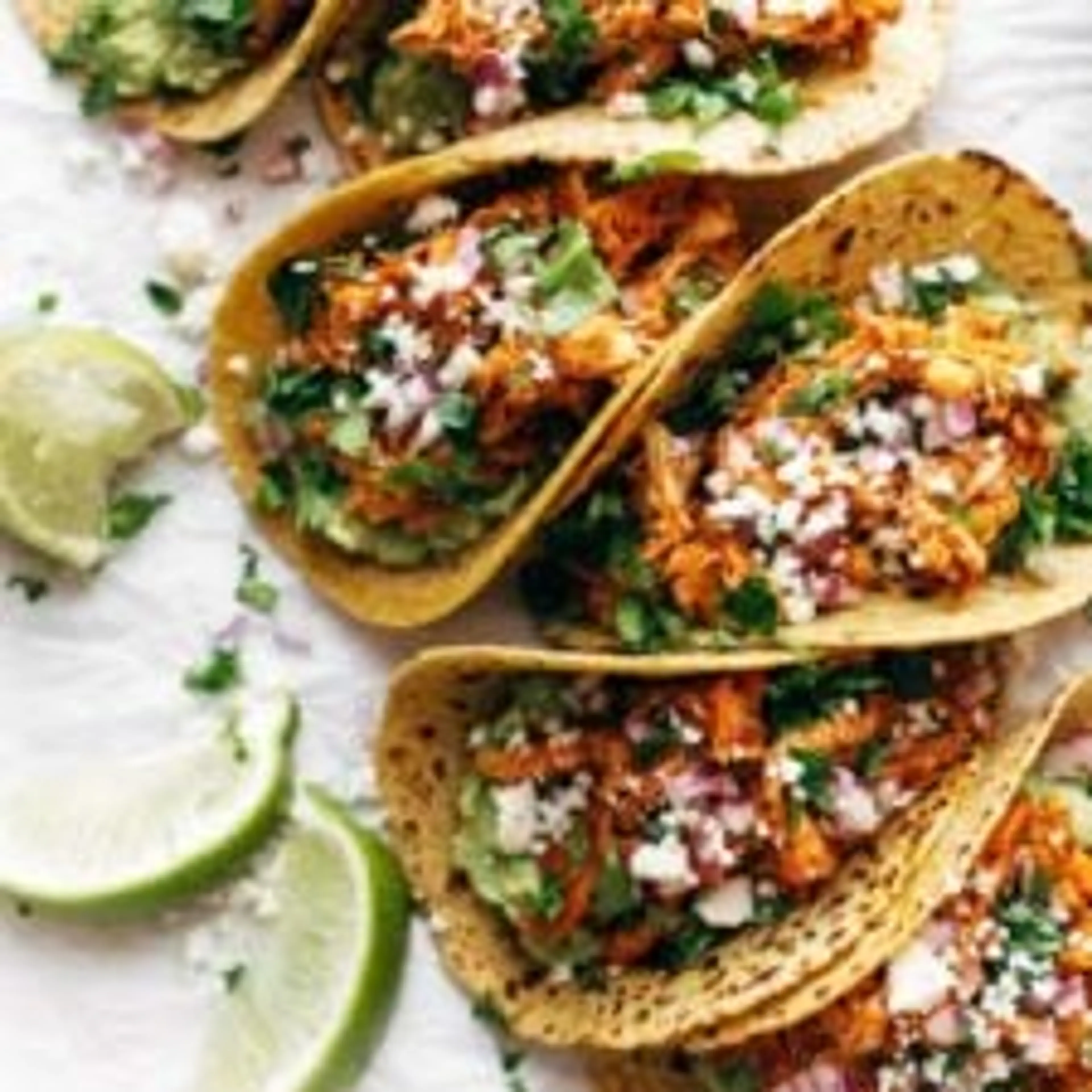 The Best Chicken Tinga Tacos