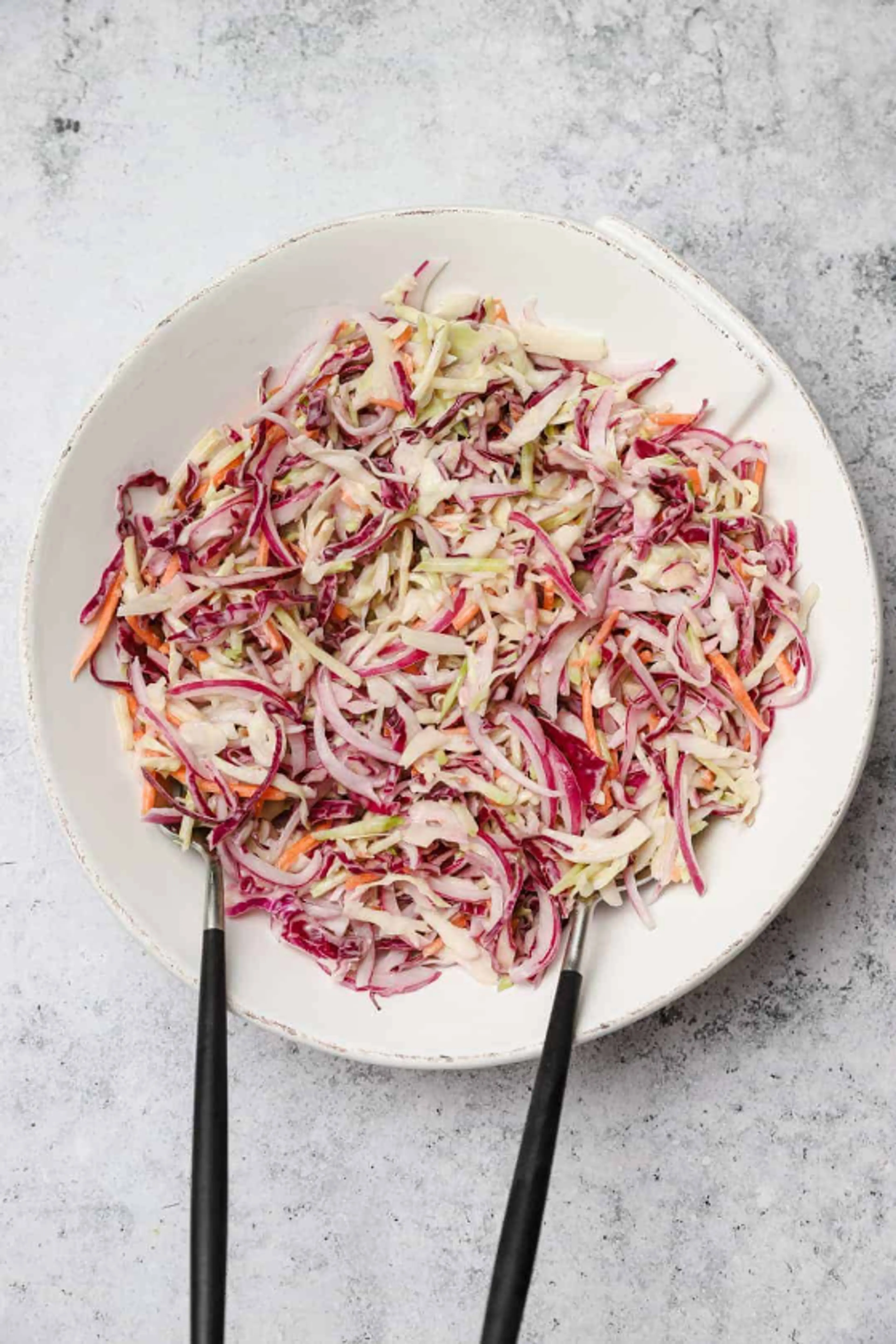 Light, Crunchy Coleslaw For Pulled Pork