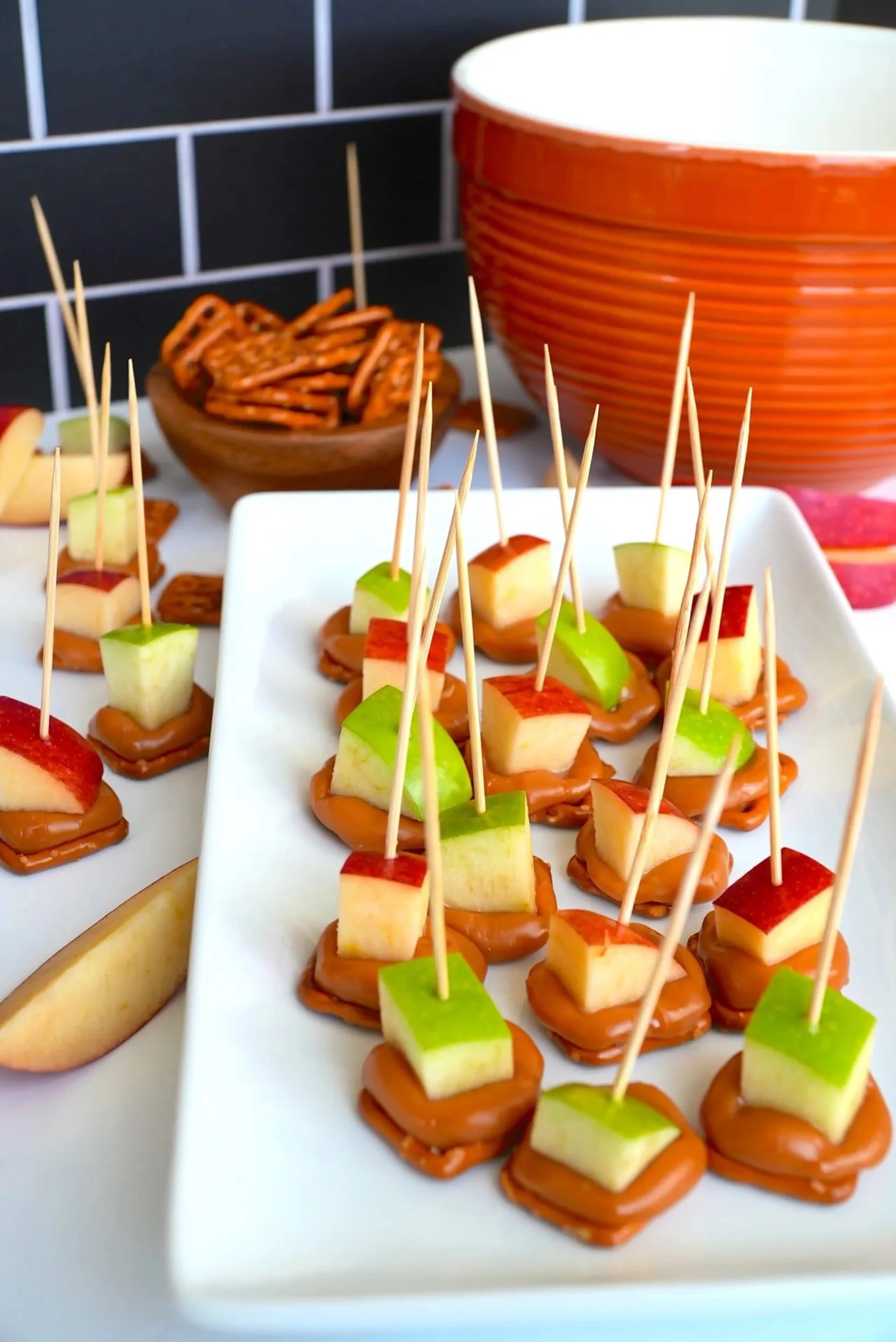 Caramel Apple Bites
