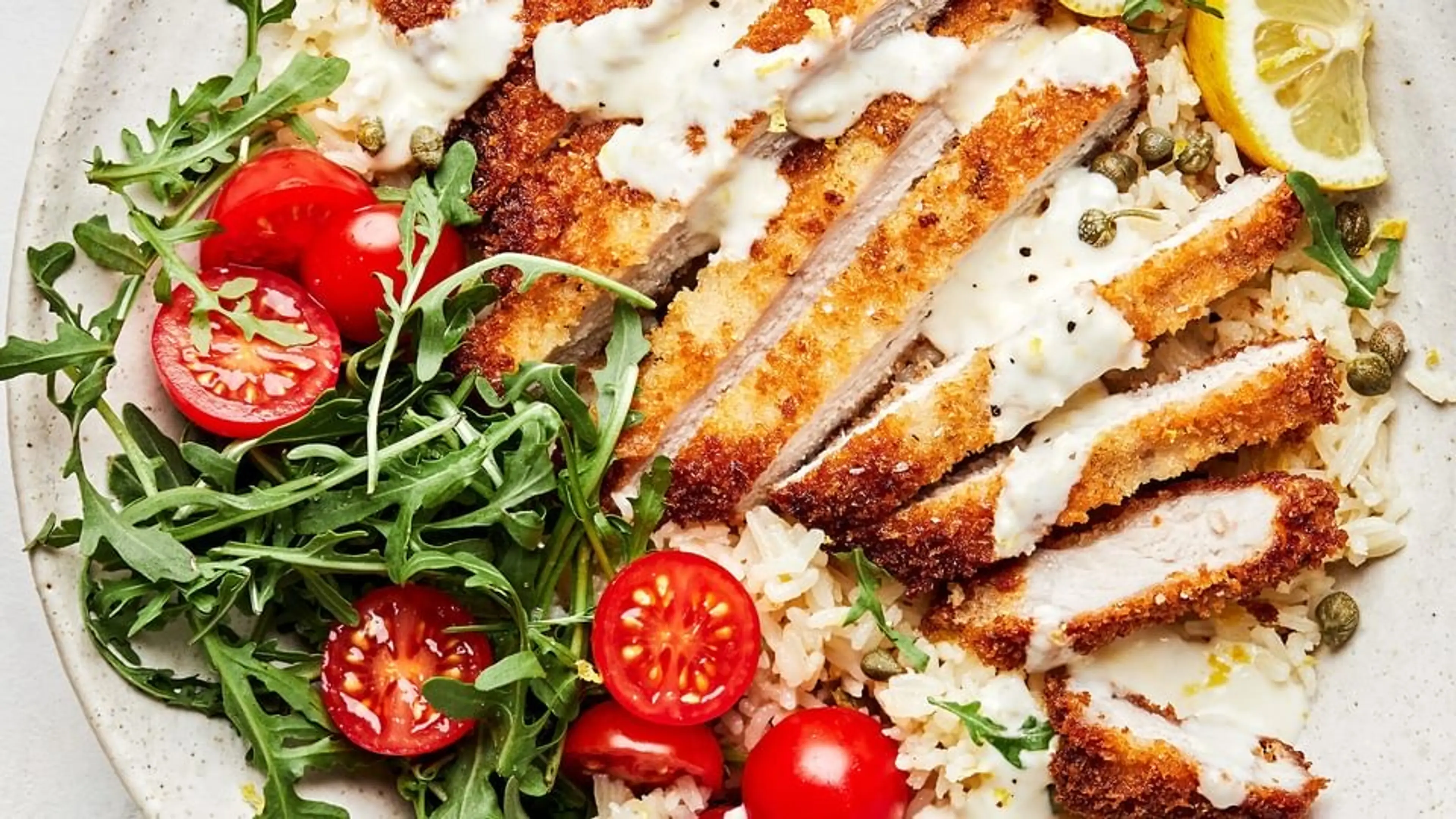 Pork Milanese Bowls