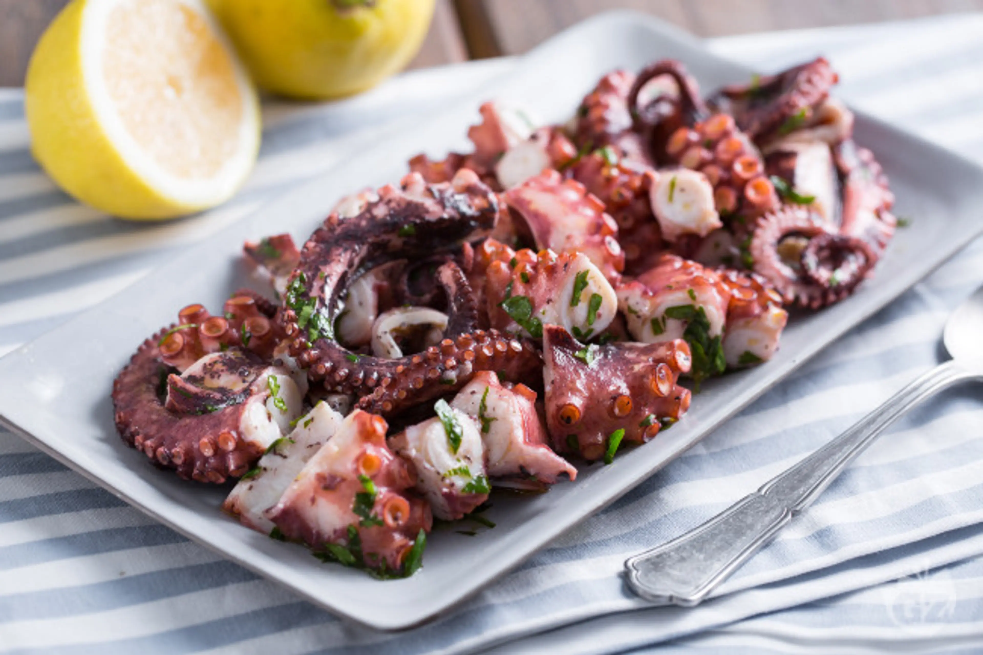 Insalata di polpo prezzemolata