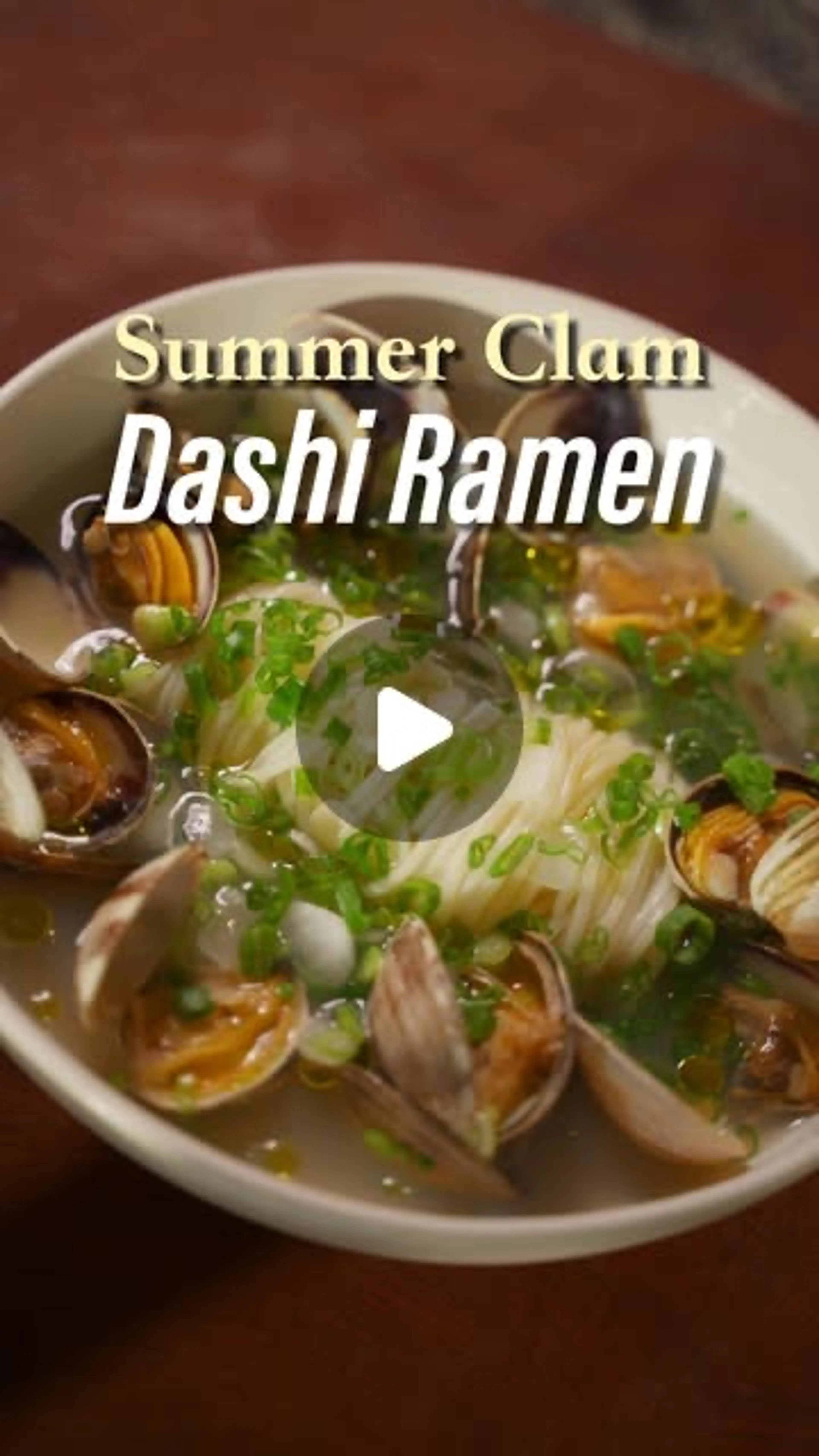 Summer Lemon Clam Ramen