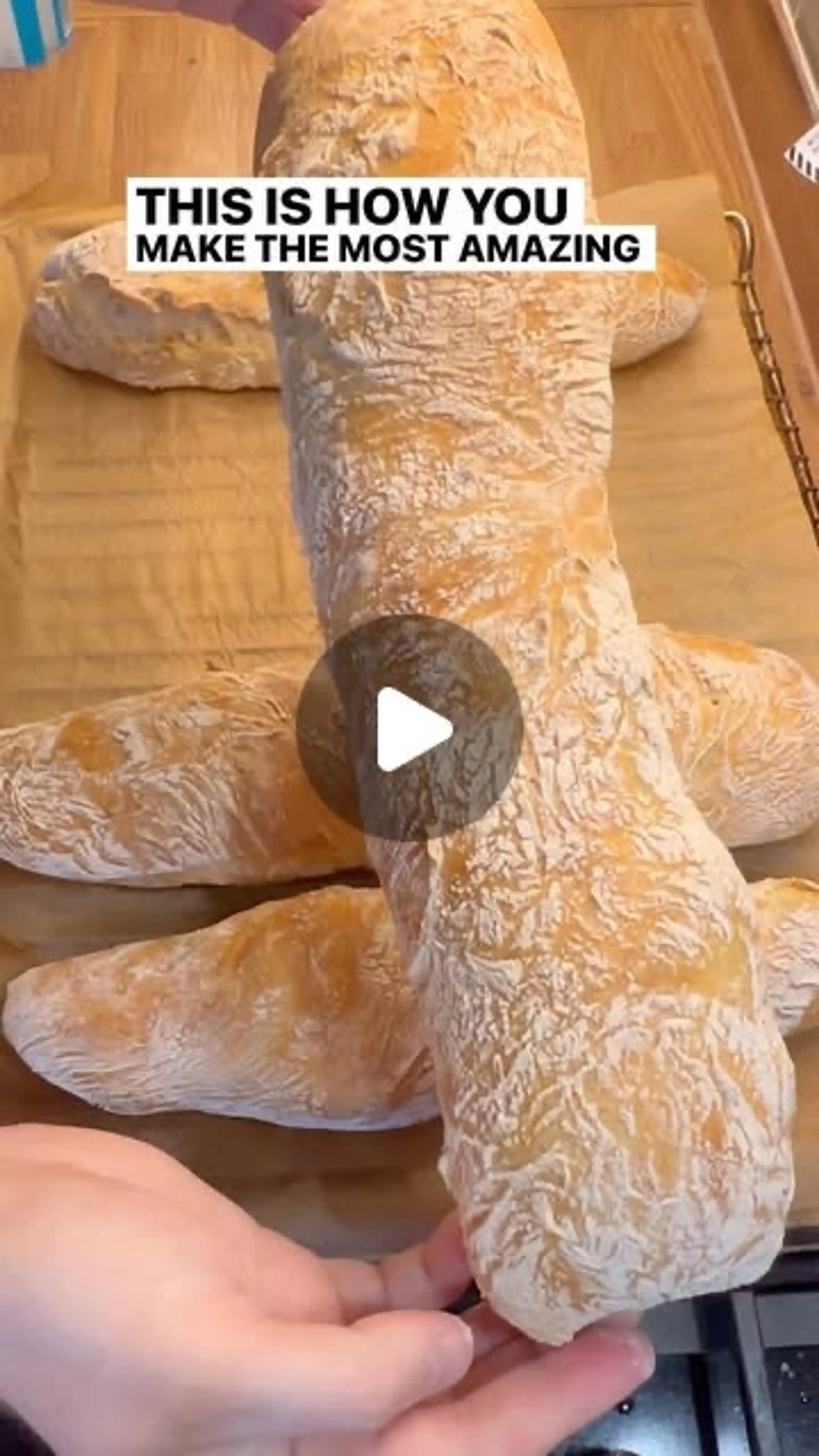 Easiest Homemade Baguettes