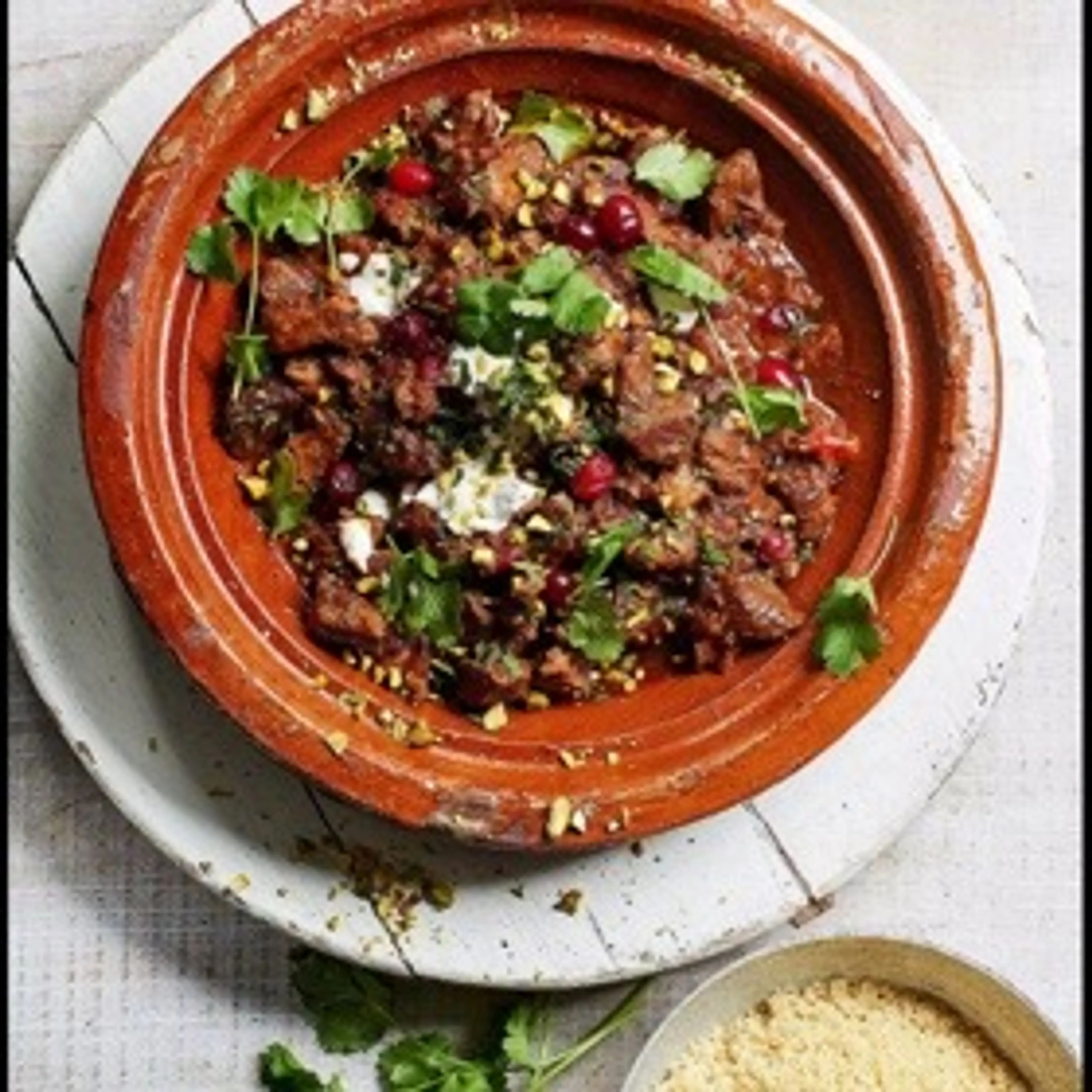 Lamb & cranberry tagine