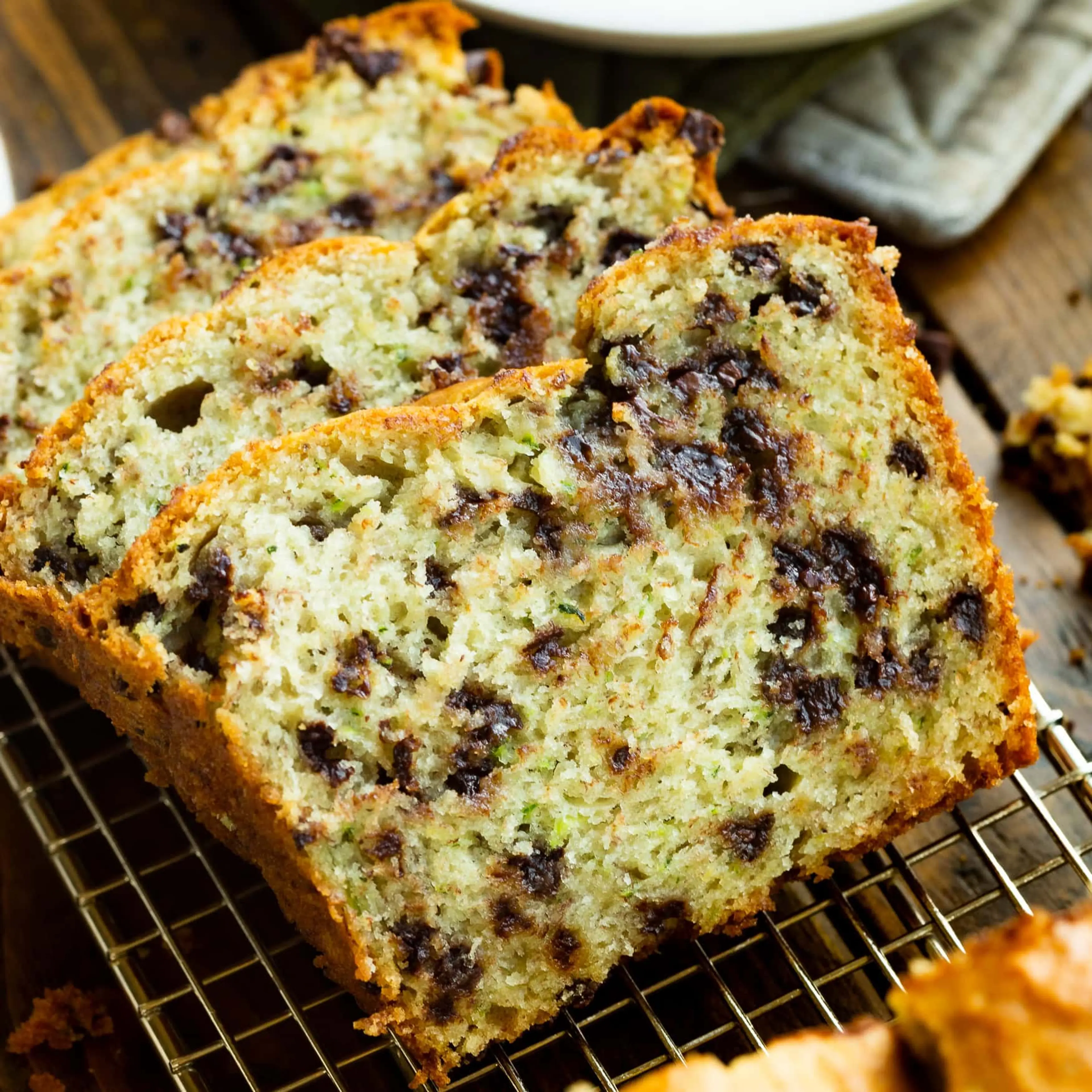 Chocolate Chip Zucchini Banana Bread