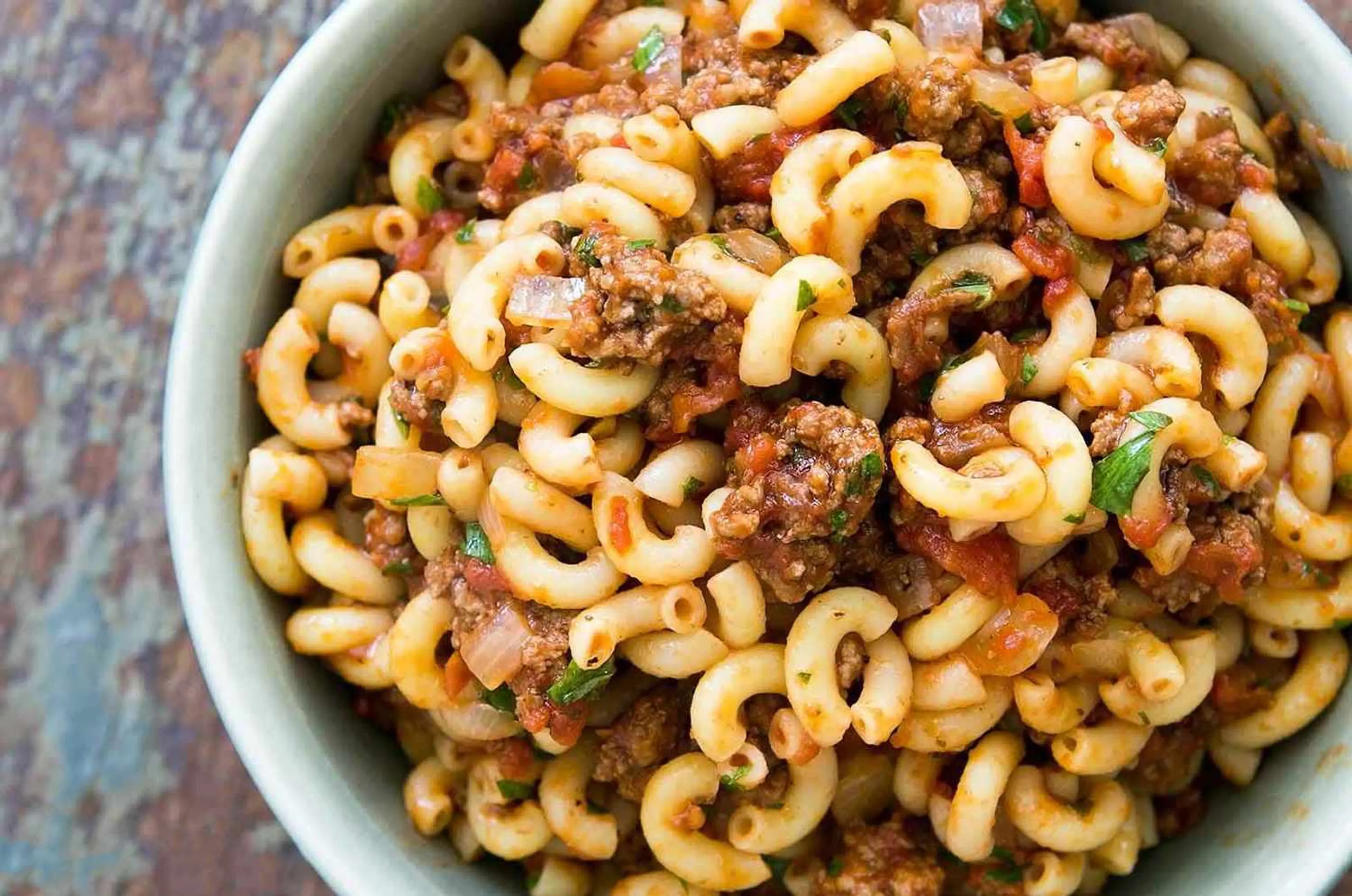 Hamburger and Macaroni