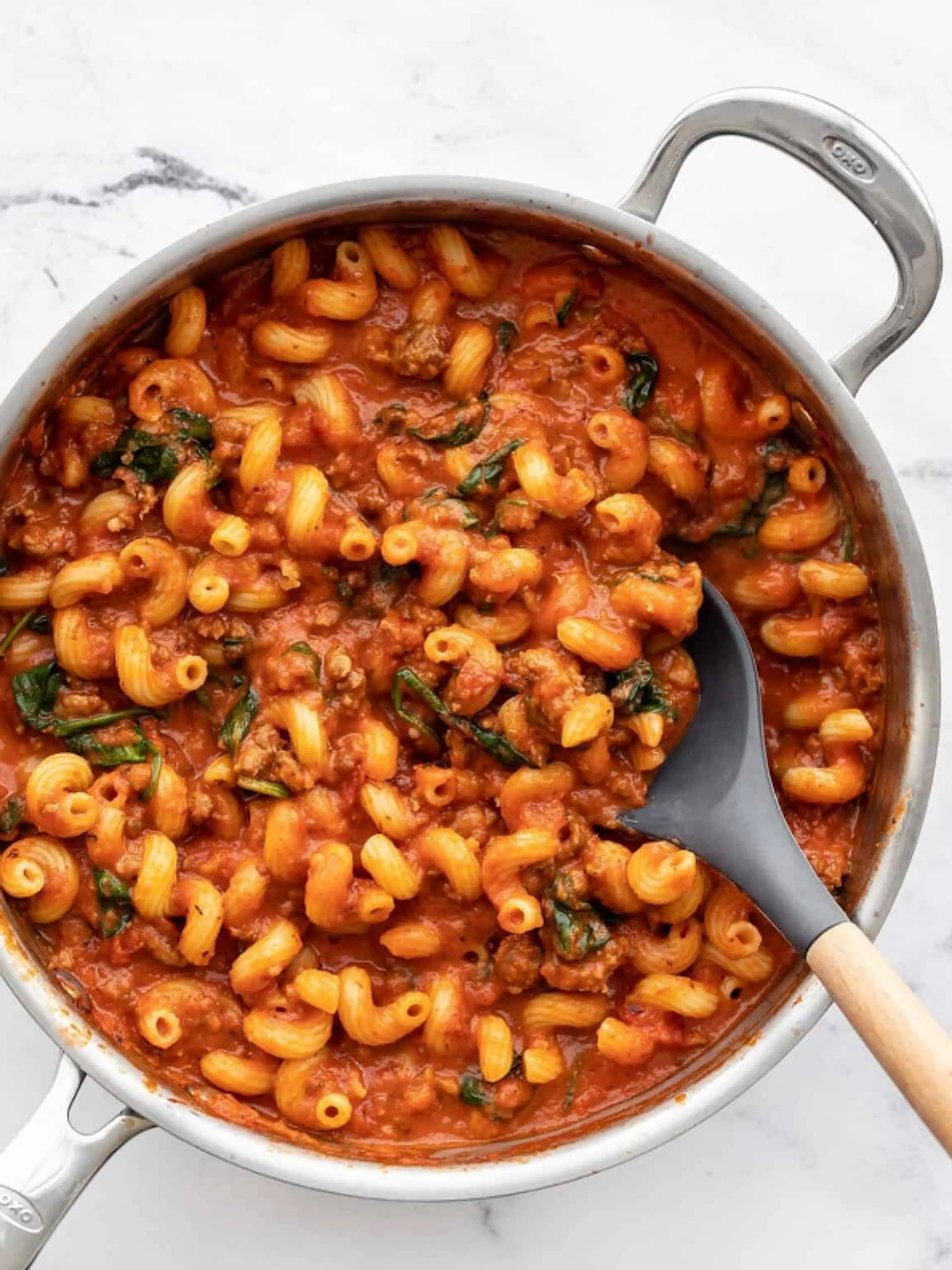 Creamy Tomato Pasta with Sausage