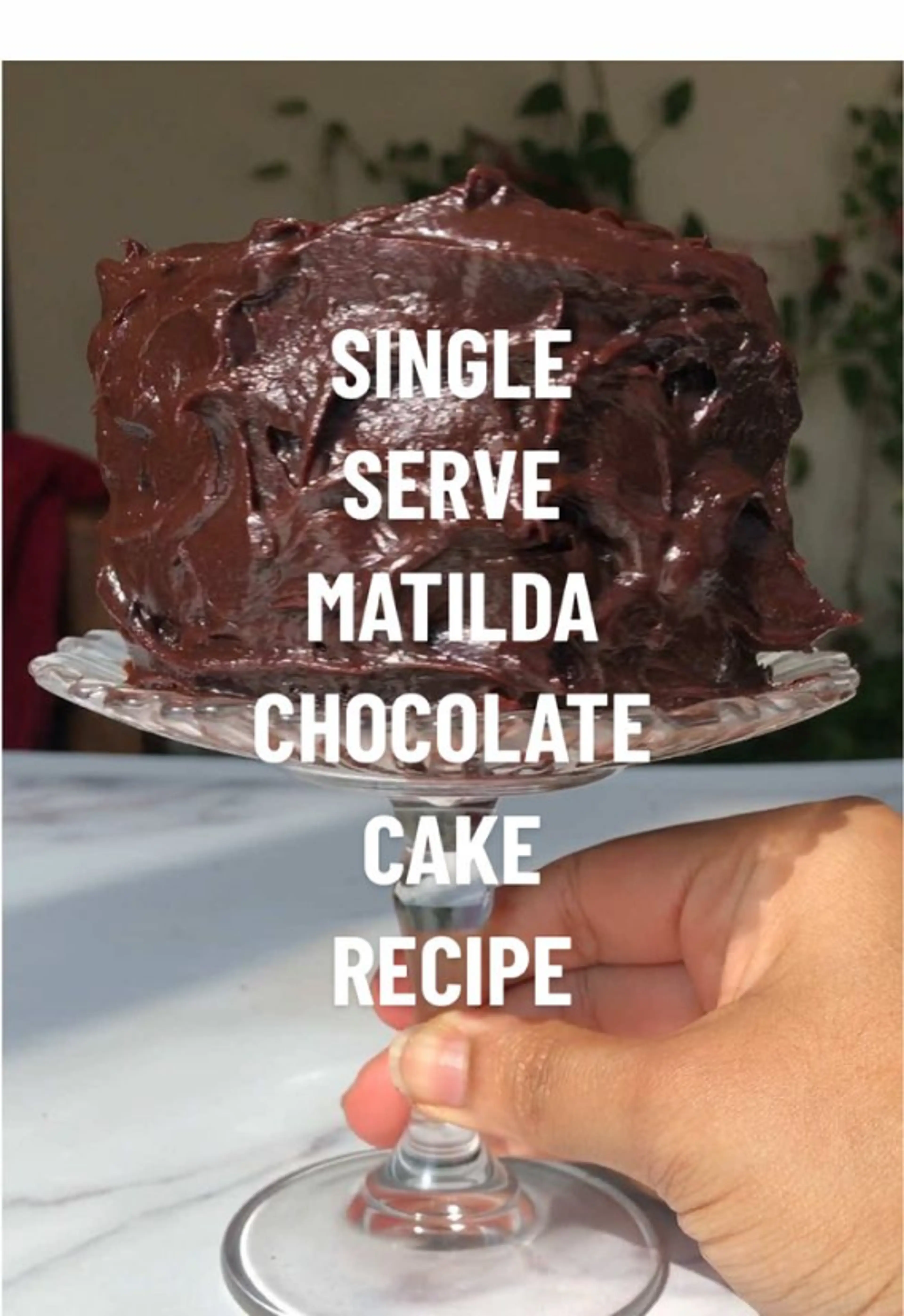 Single-Serve Matilda Chocolate Ca