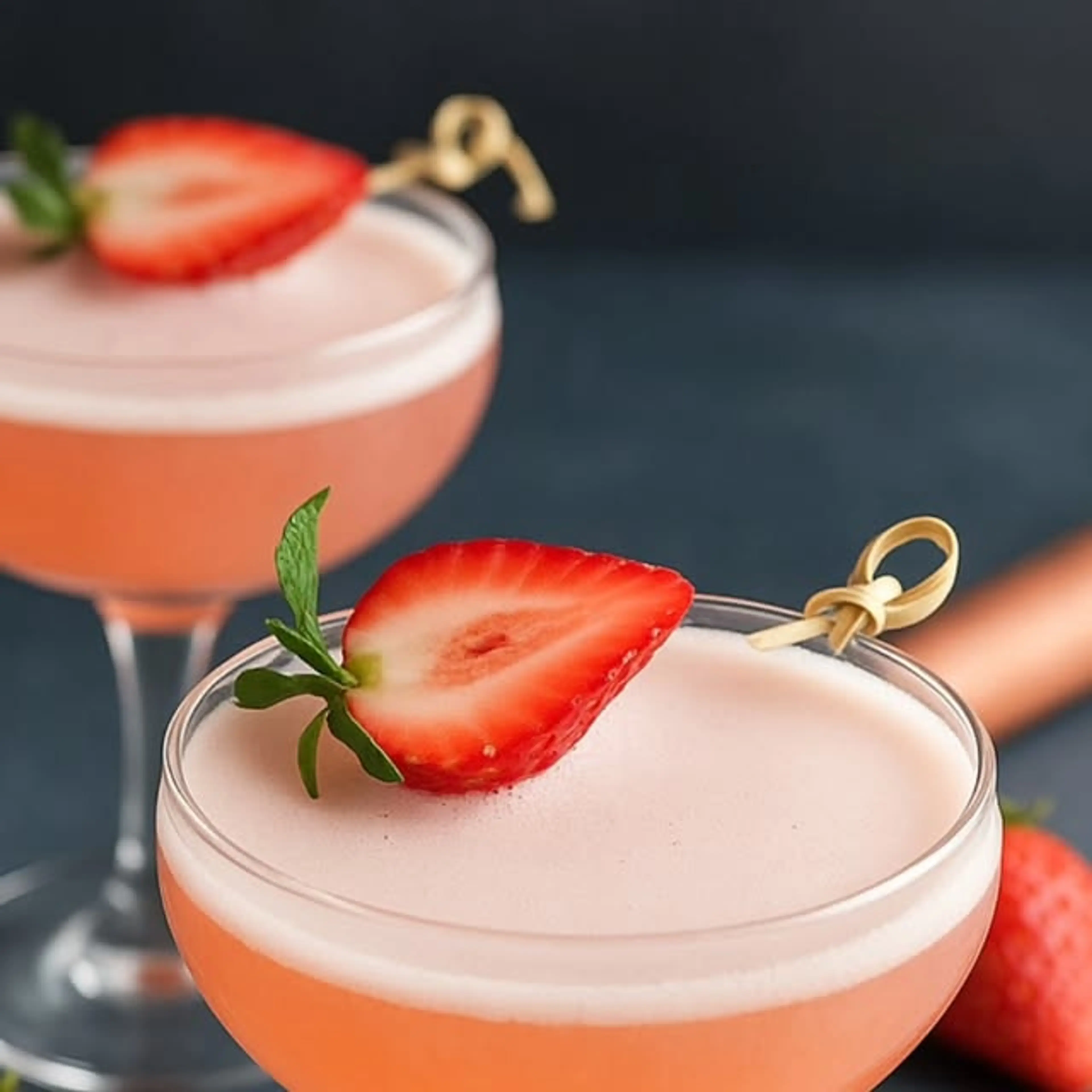 Strawberry Field Martini