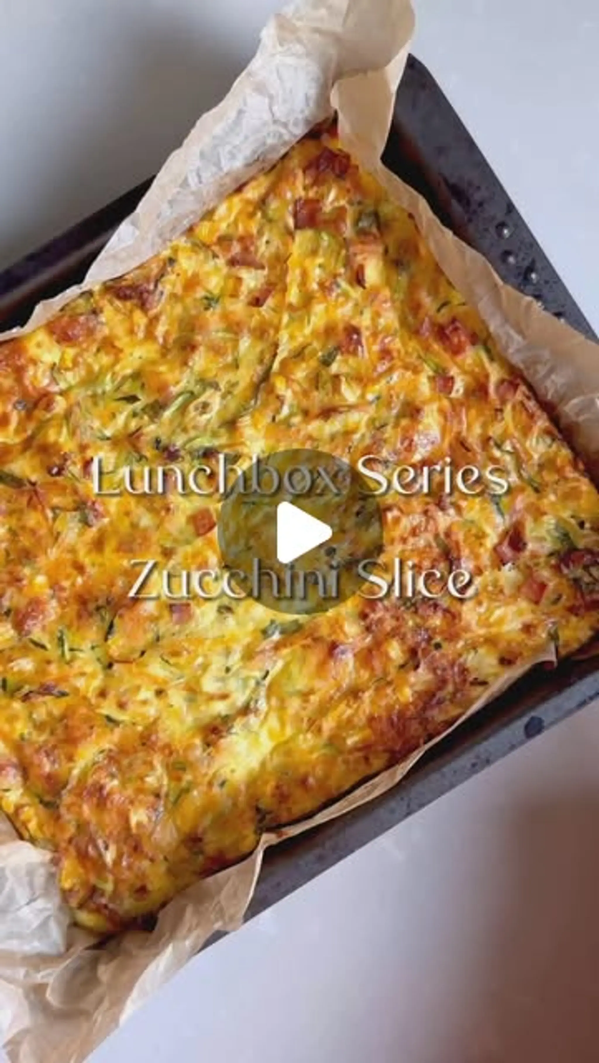 Zucchini Slice
