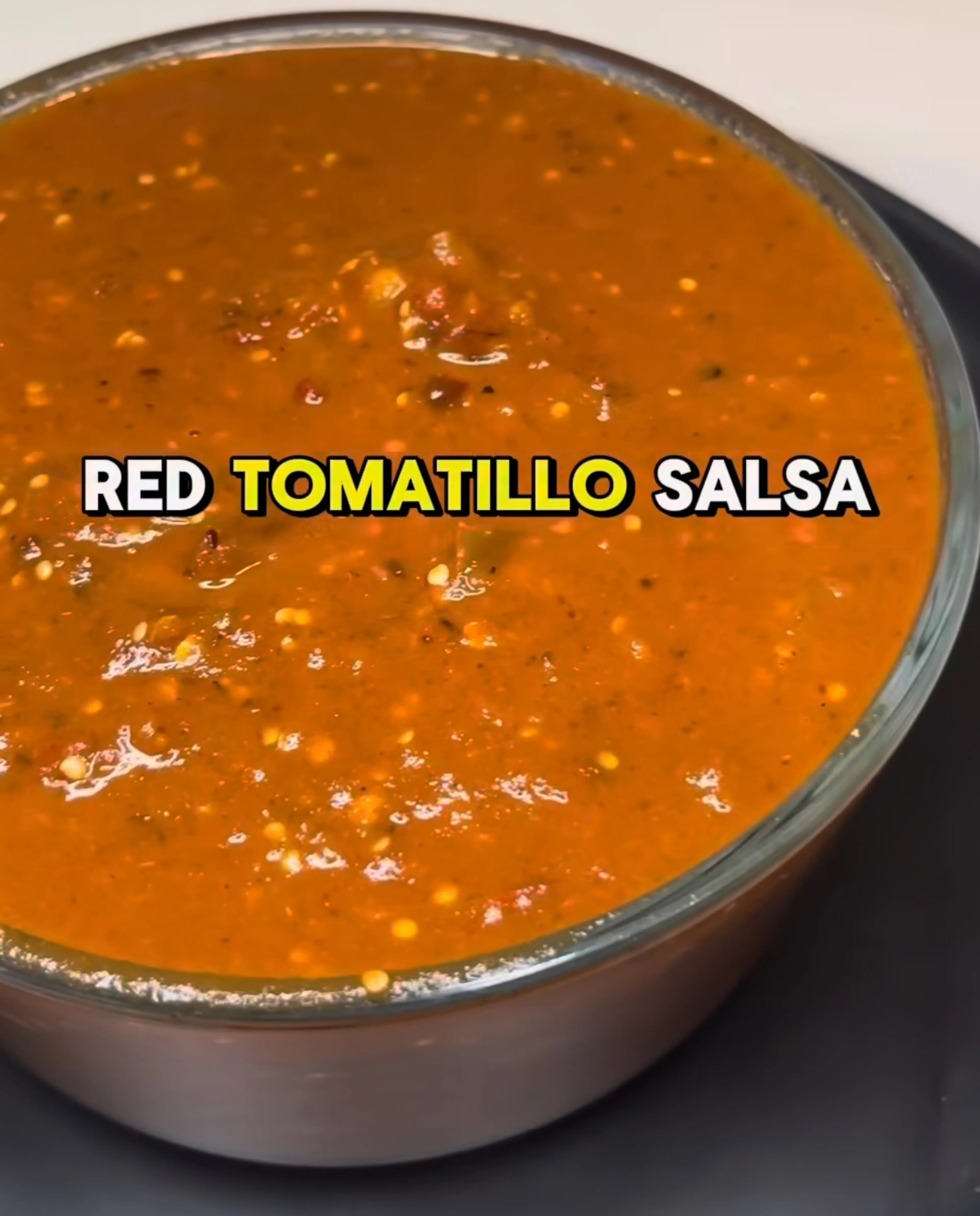 Chipotle's Tomatillo-Red Chili Hot Salsa