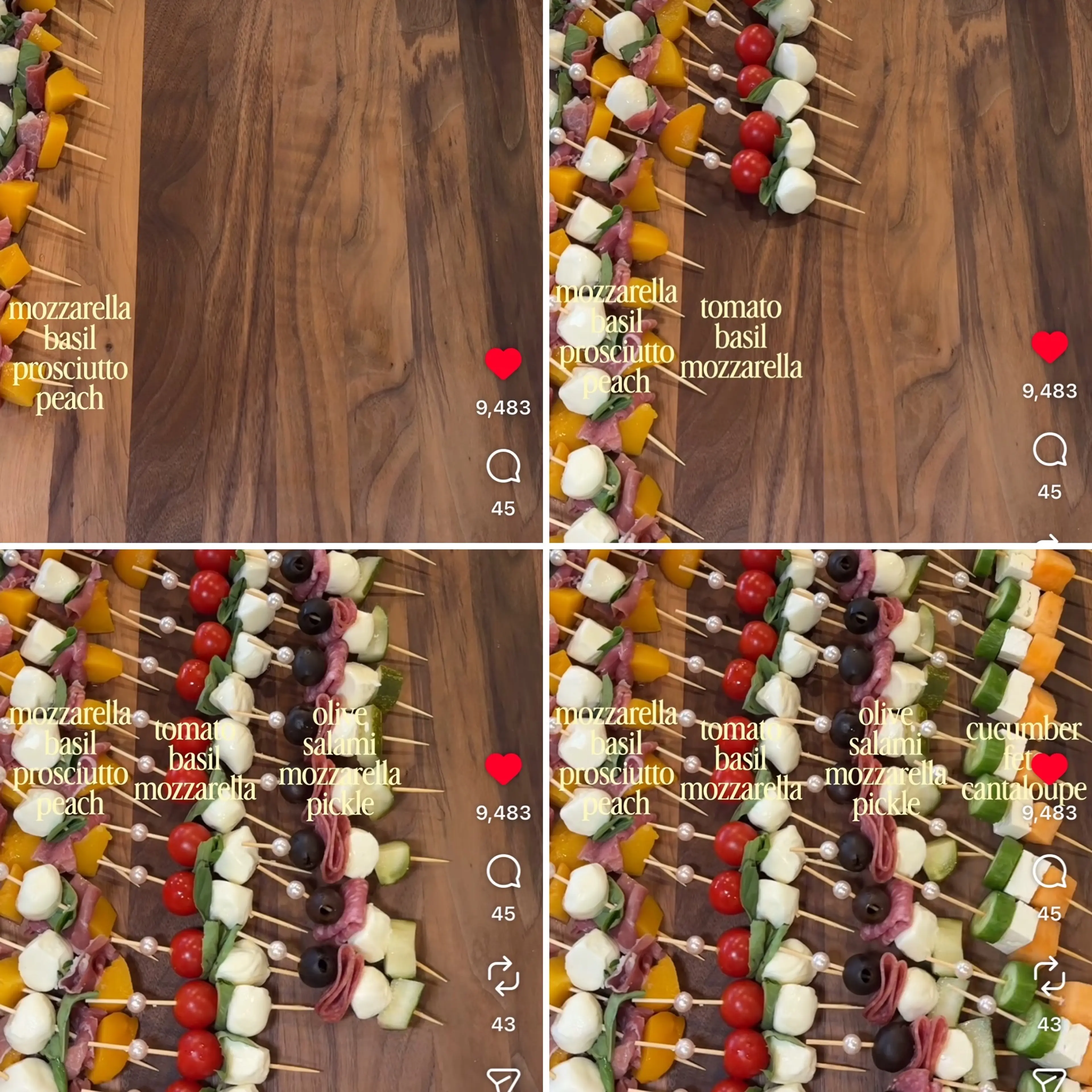 Prettiest Appetizers Ever