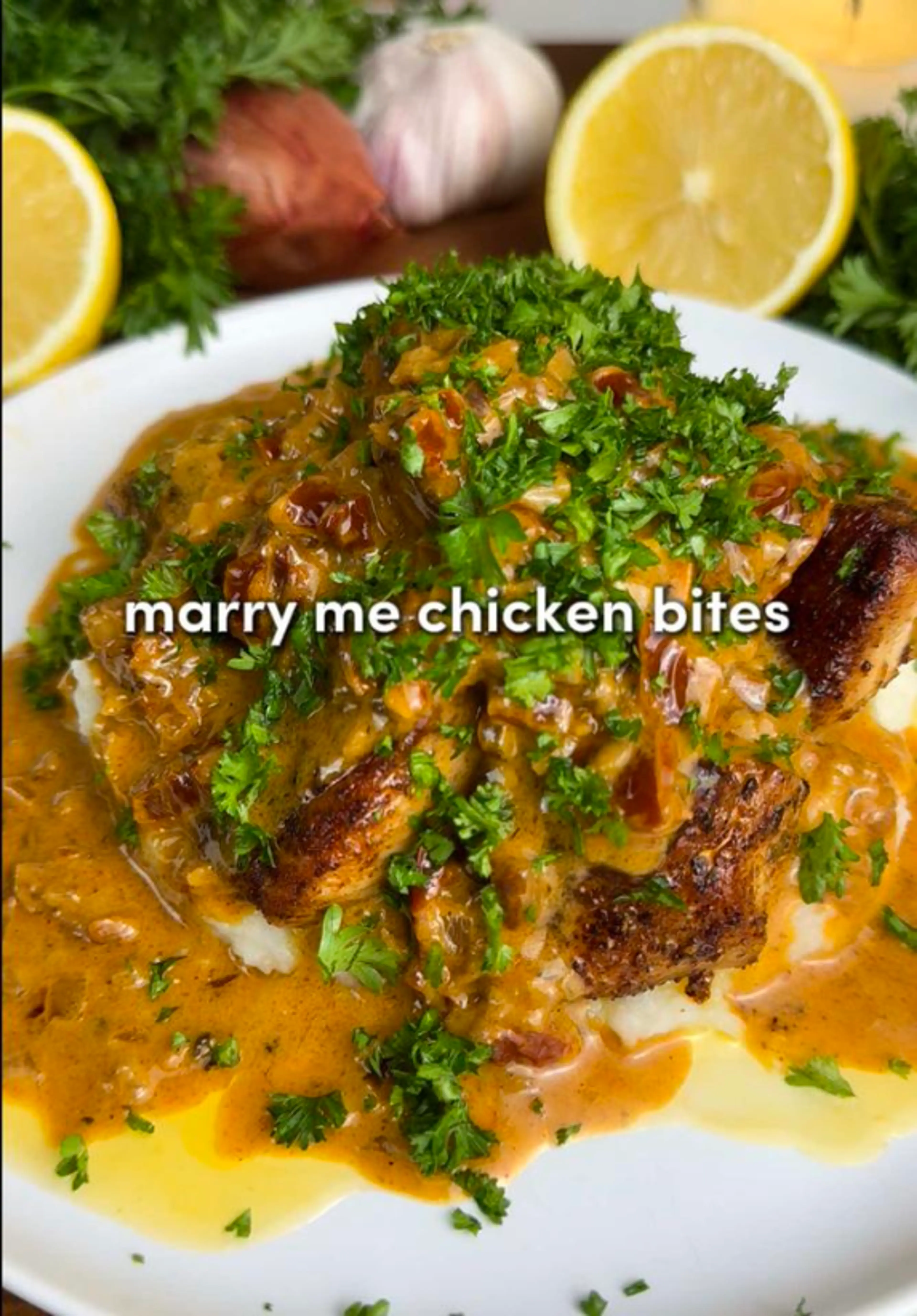 Marry Me Chicken Bites