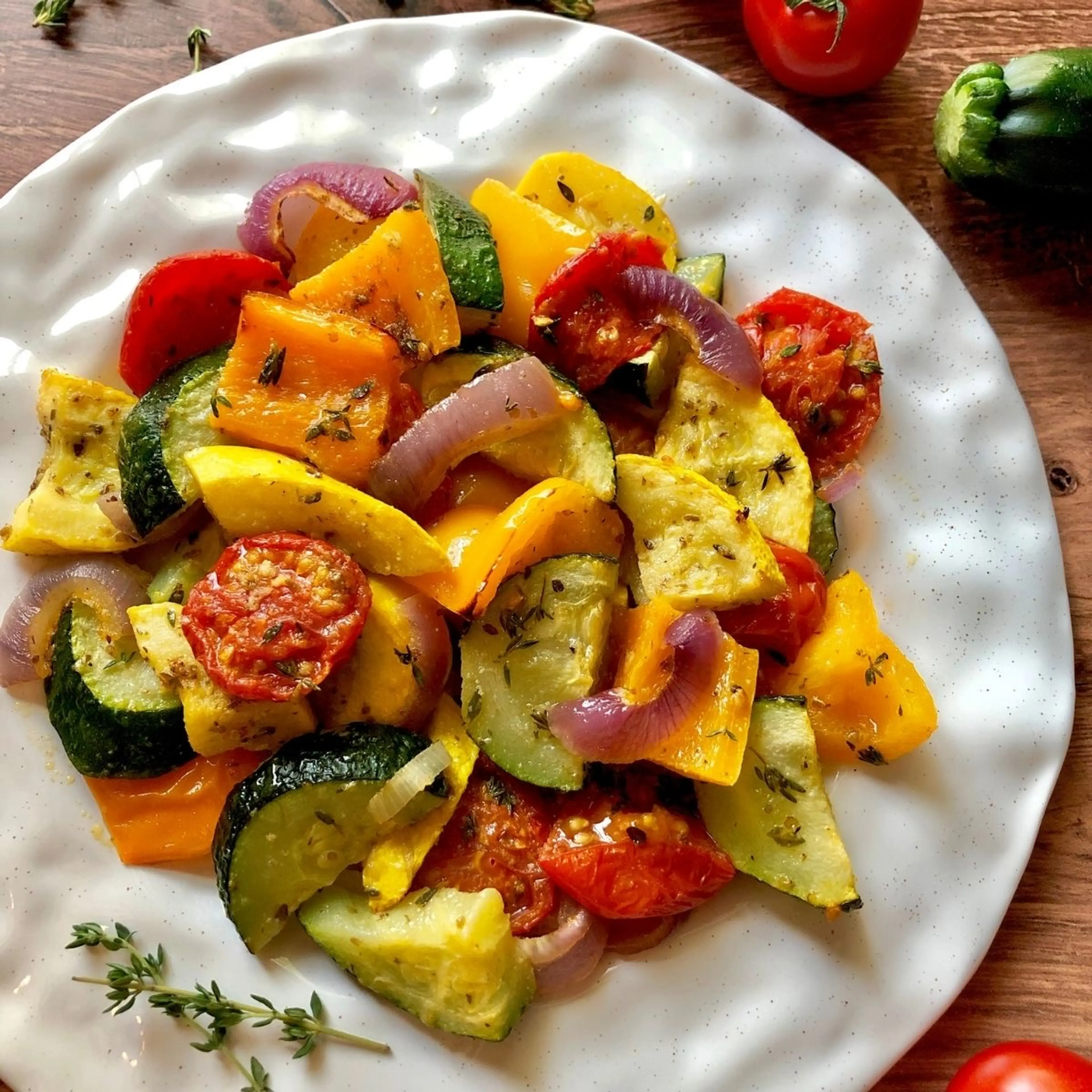 Mediterranean Roasted Vegetables