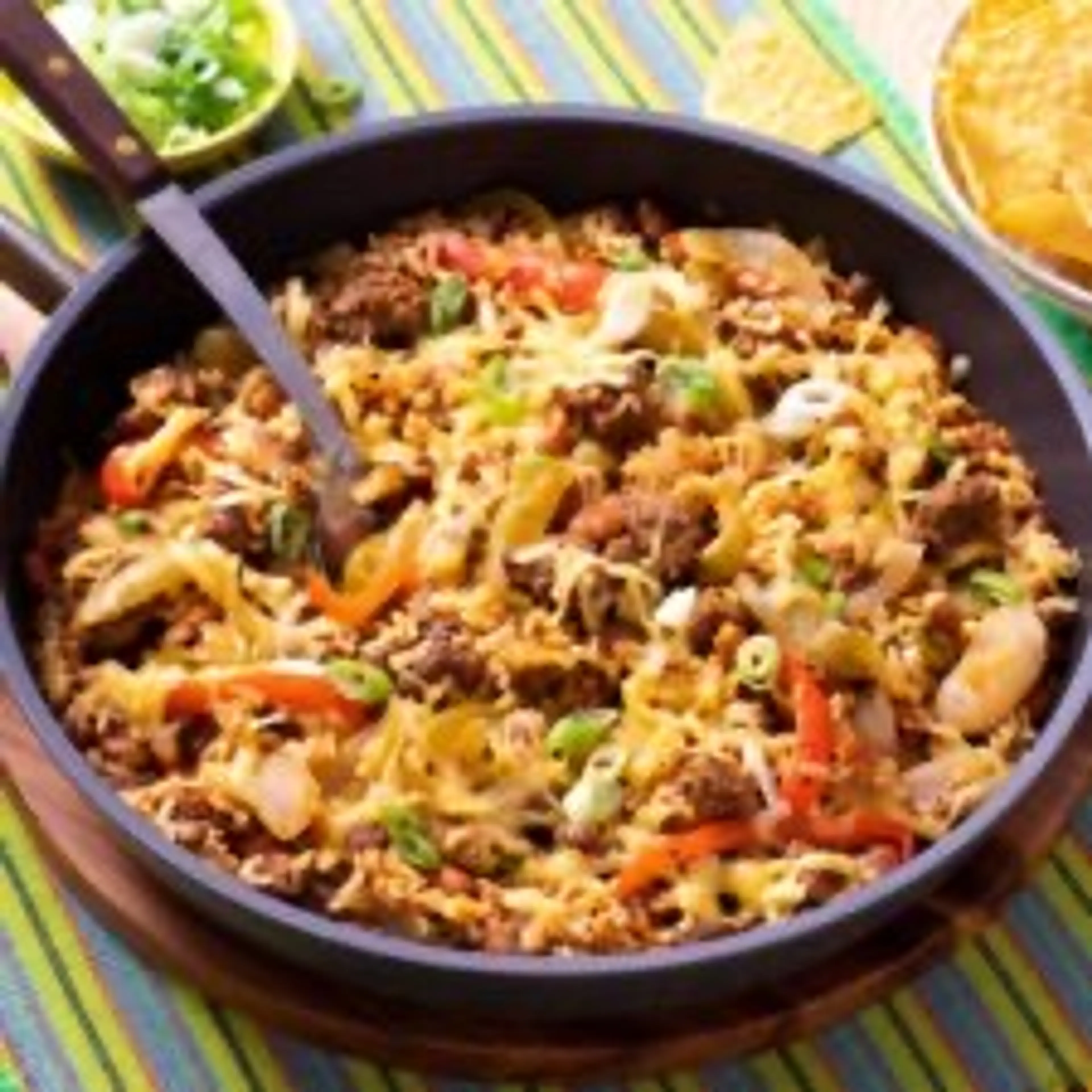 Mexican Ground Beef Skillet Recipe