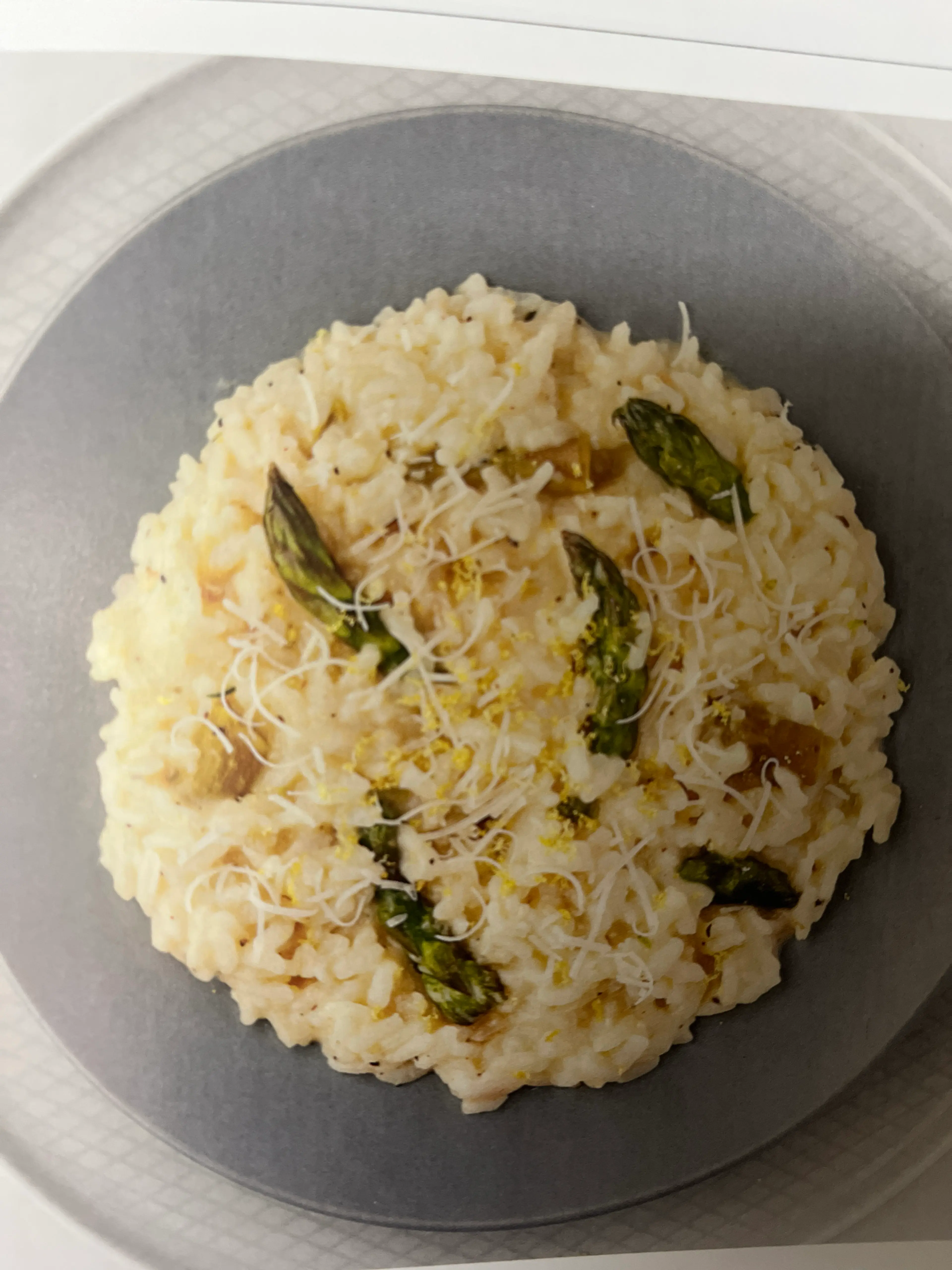 Lemon Asparagus Parmesan Risotto