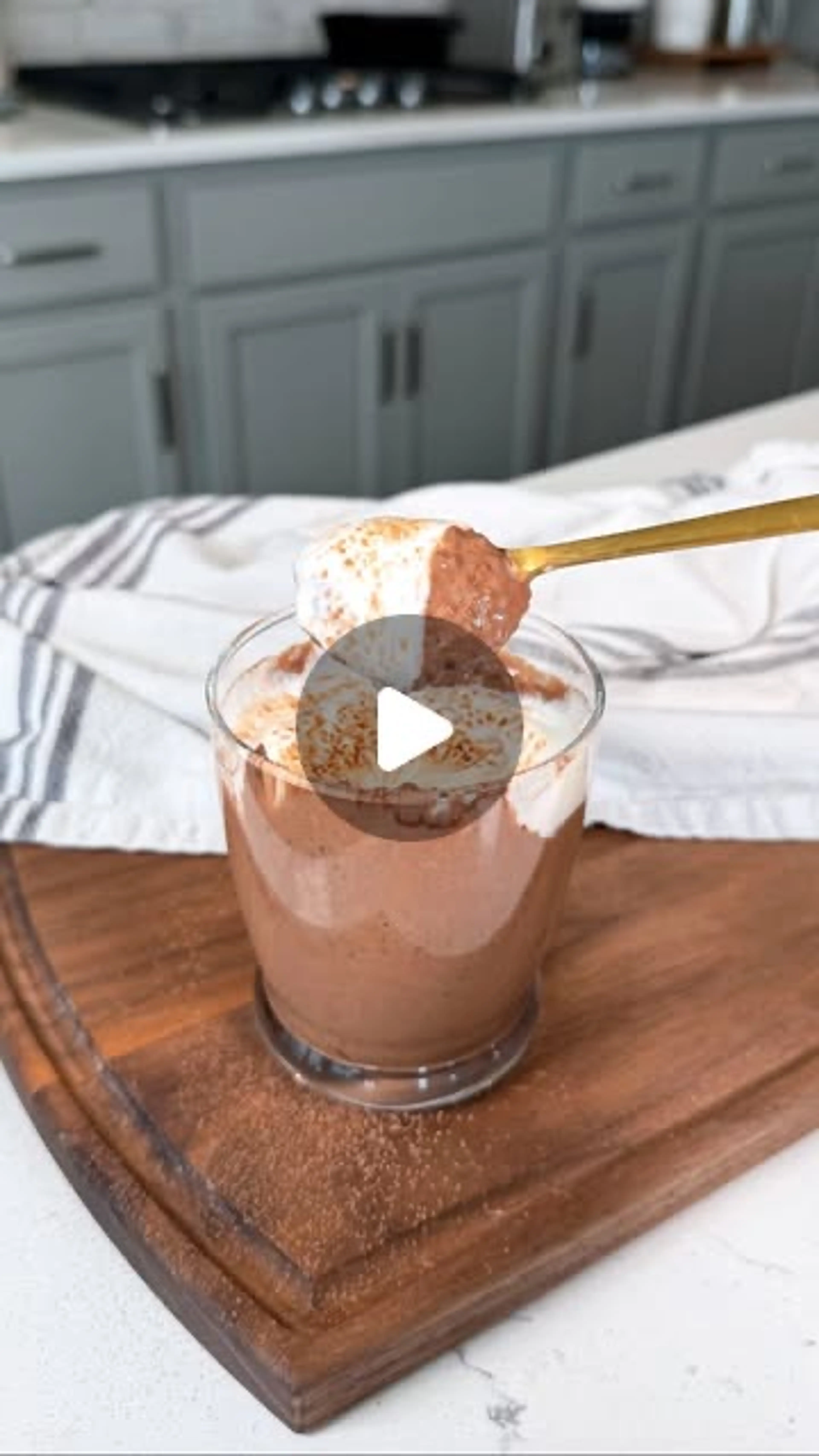 Instant Tiramisu Chia Pudding with 50g of Protein