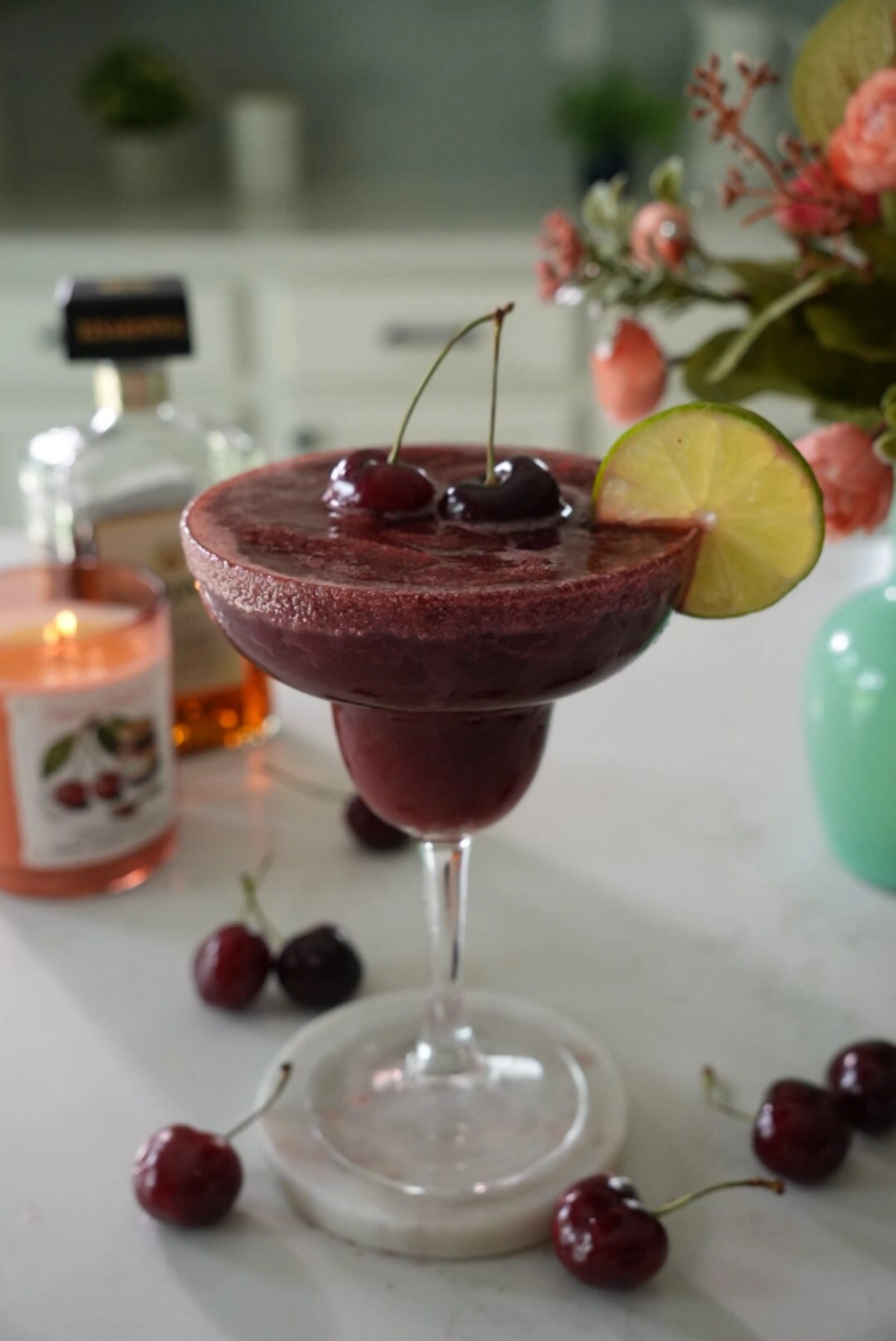 Frozen Italian Cherry Margarita