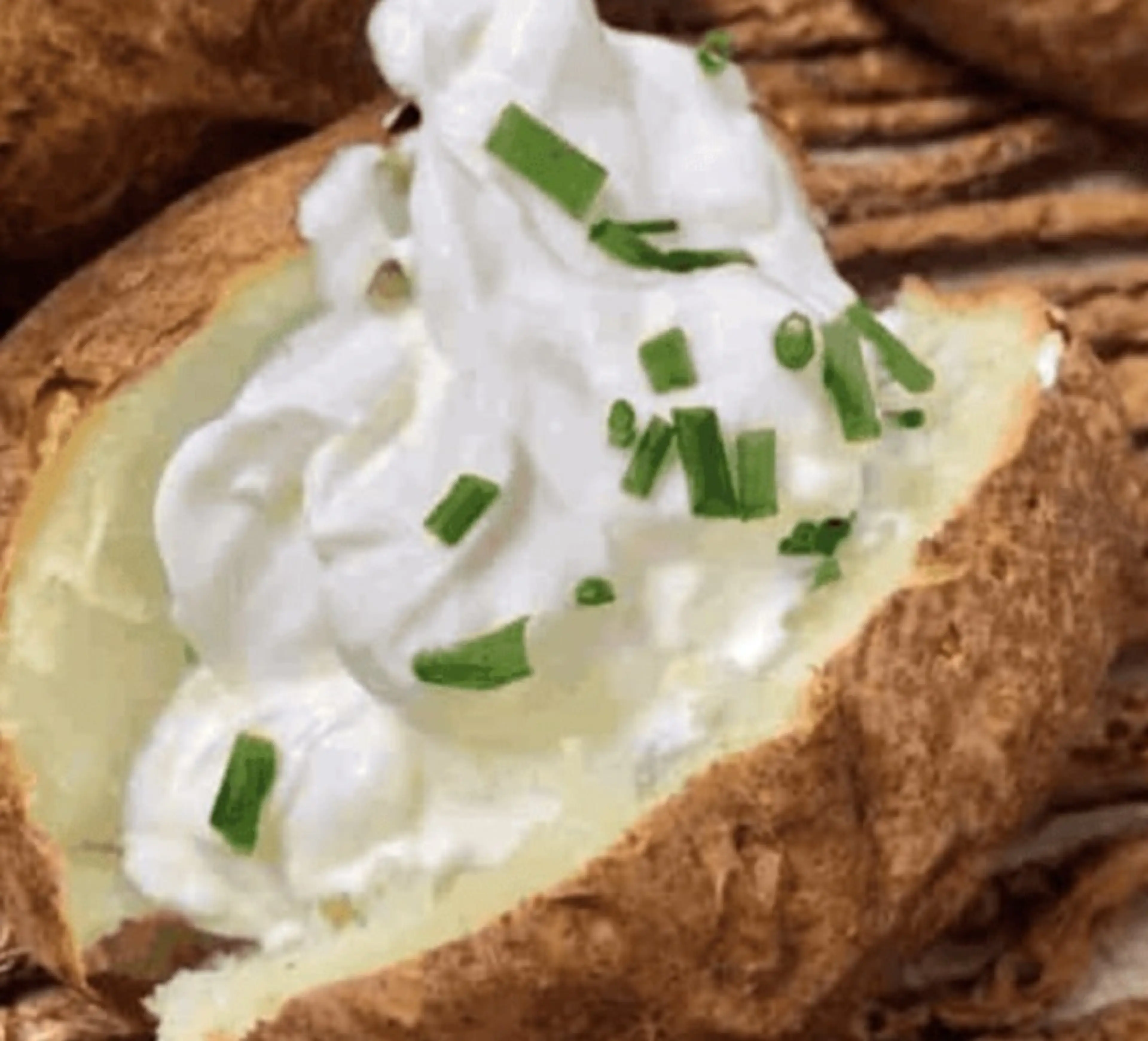 Air Fryer Baked Potatoes
